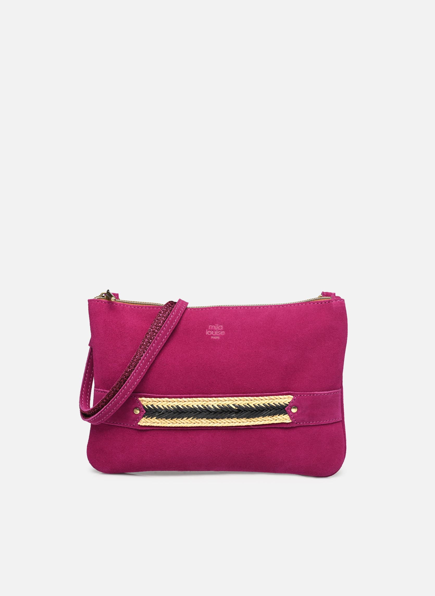 Pochettes Nina V2 femme violet Mila Louise Pochettes Nina V2 femme violet CASSIS