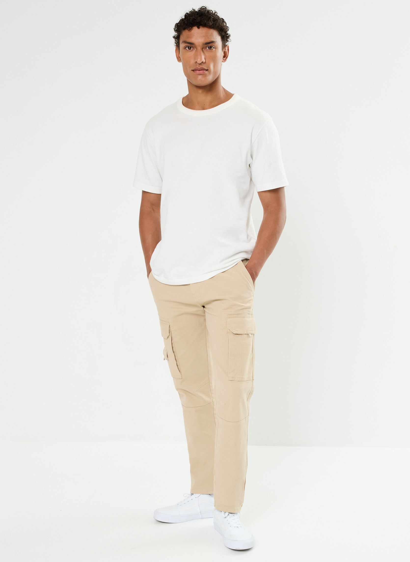 Chino-Hosen PYRENEE cargo herren beige MADE BY Chino-Hosen PYRENEE cargo herren beige SABLE
