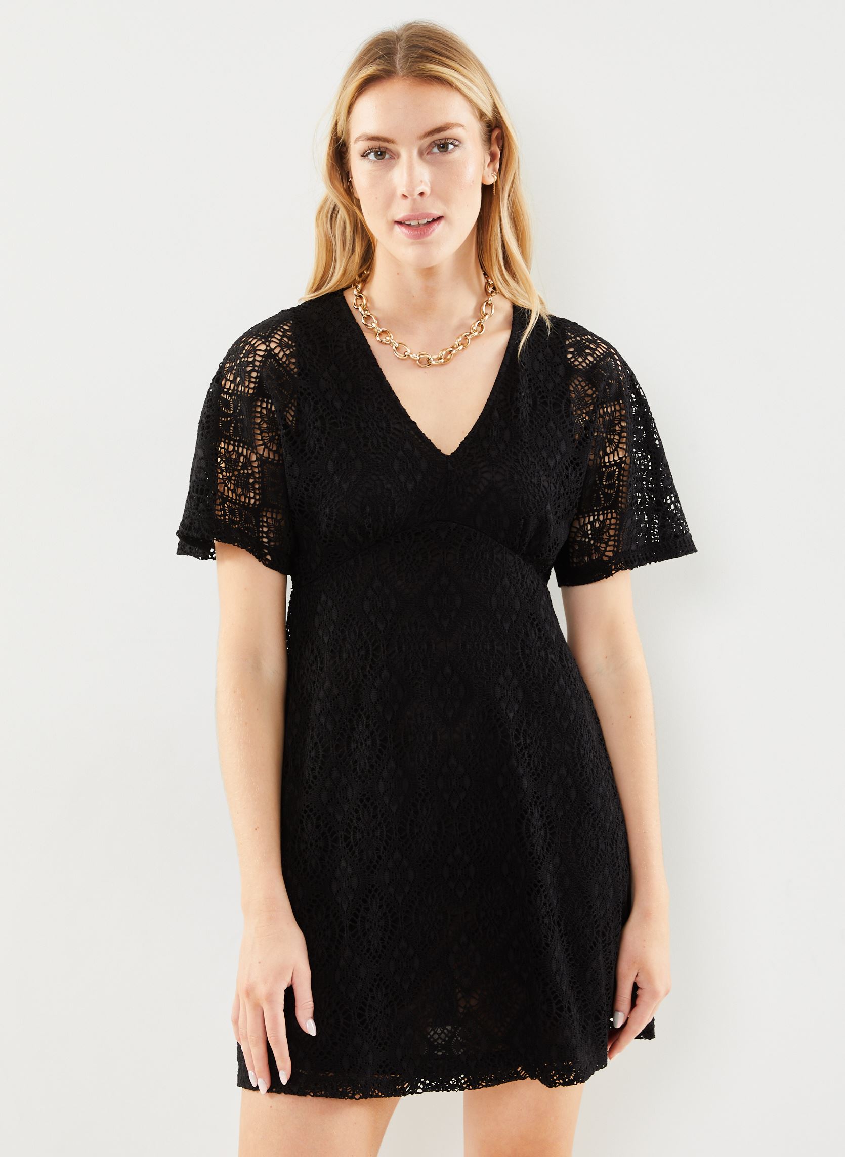 Kleider ROCROLI2 damen schwarz Cache Cache Kleider ROCROLI2 damen schwarz JET BLACK