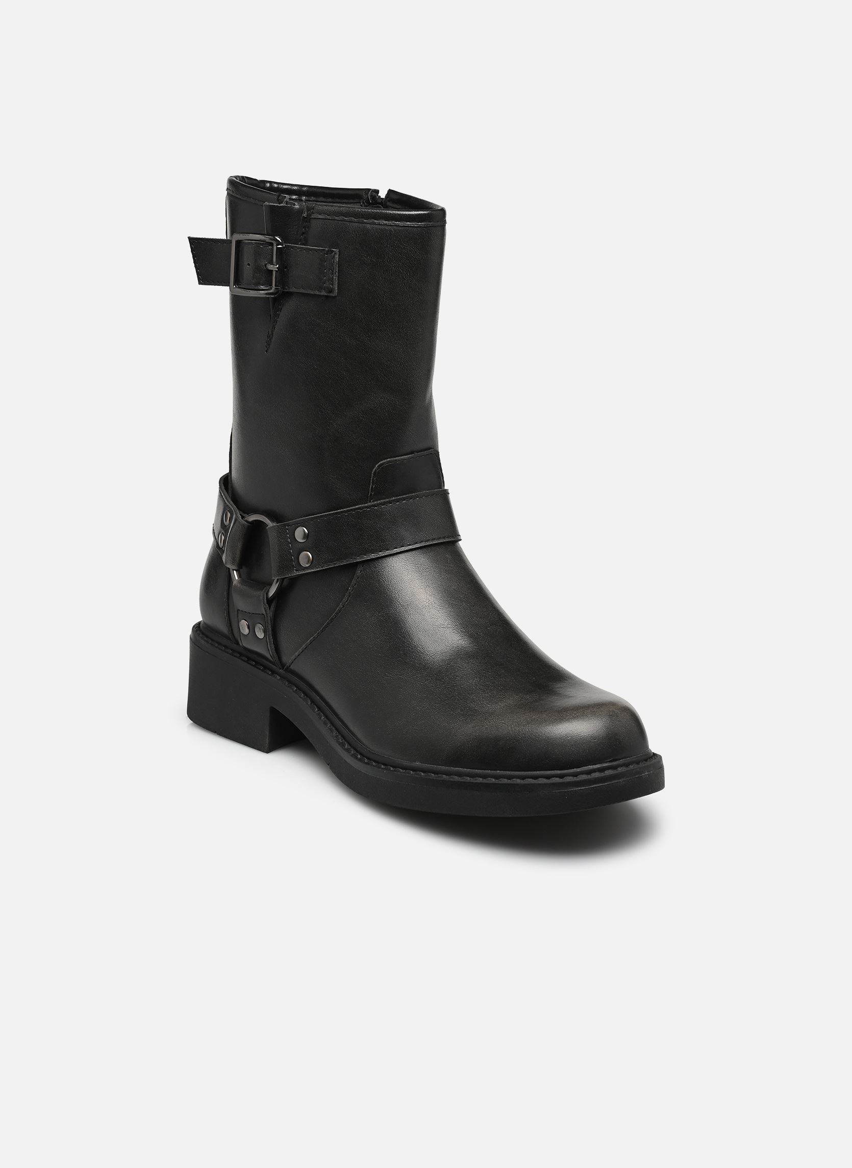 Biker-Stiefeletten THOBIA damen schwarz MADE BY Biker-Stiefeletten THOBIA damen schwarz GRIS