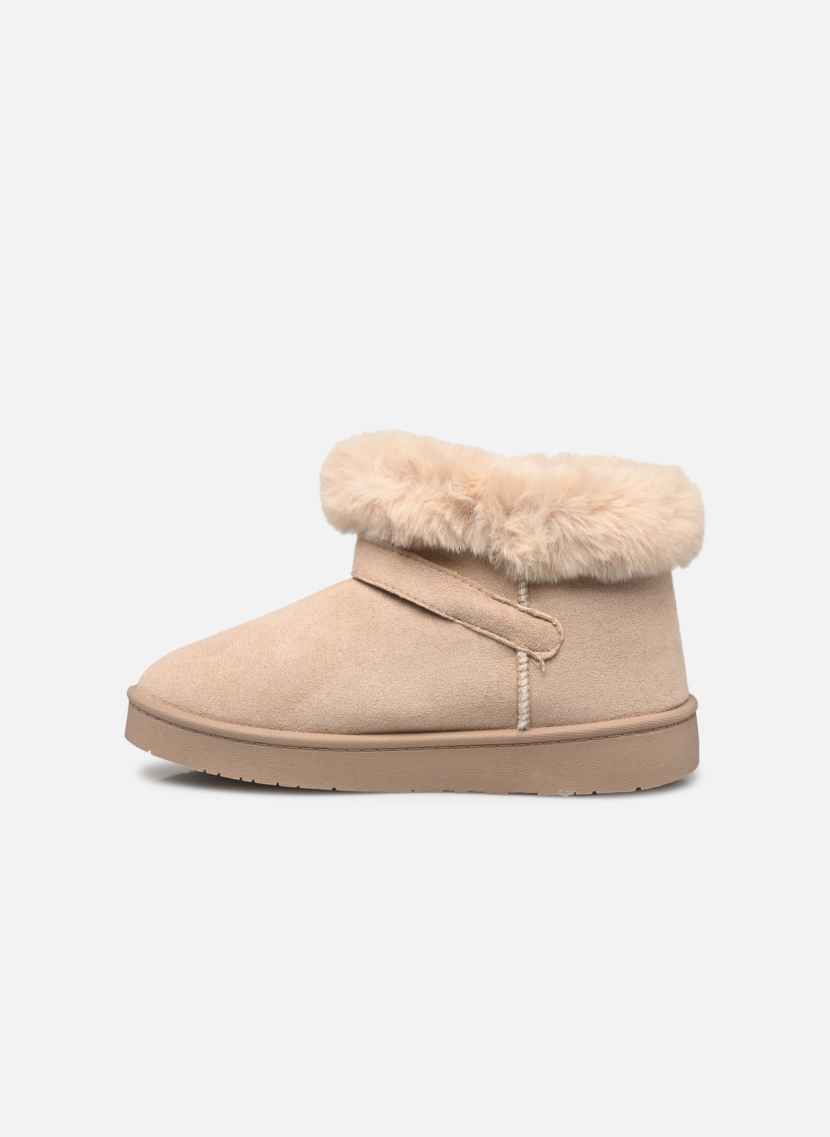 Bottines fourrées THOA femme beige MADE BY Bottines fourrées THOA femme beige BEIGE