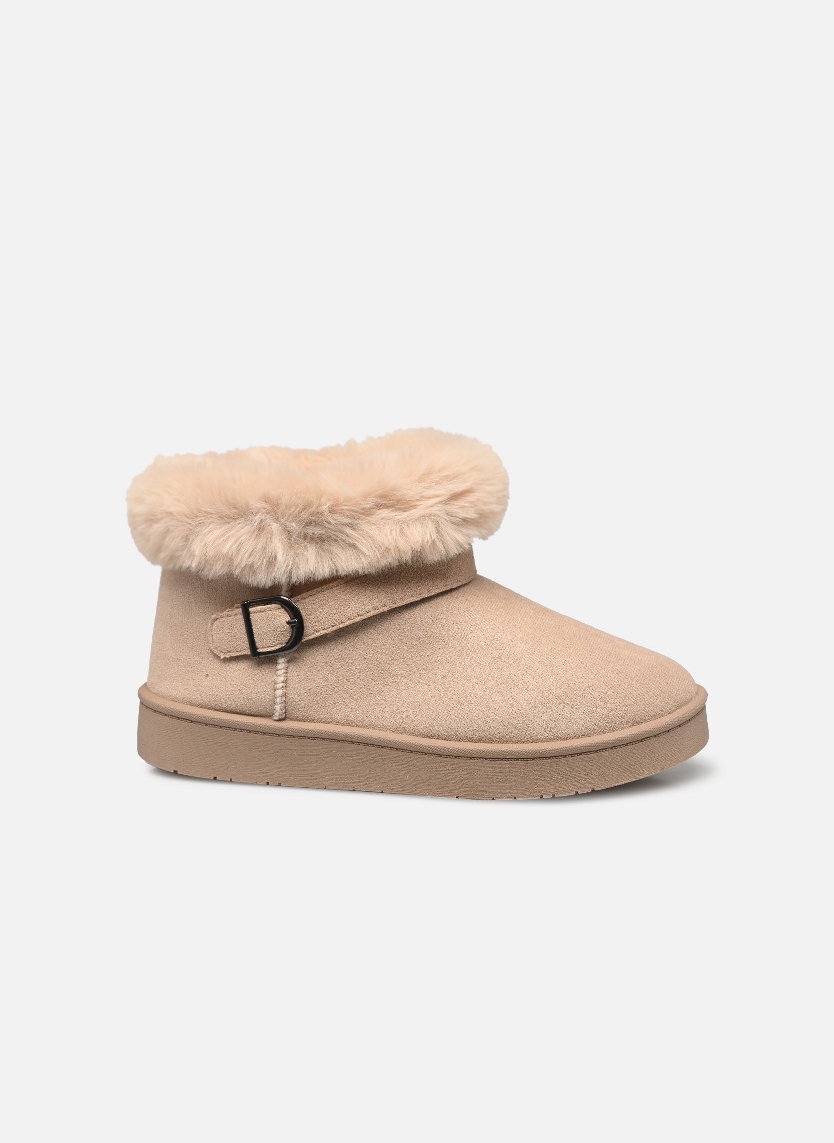 Bottines fourrées THOA femme beige MADE BY Bottines fourrées THOA femme beige BEIGE