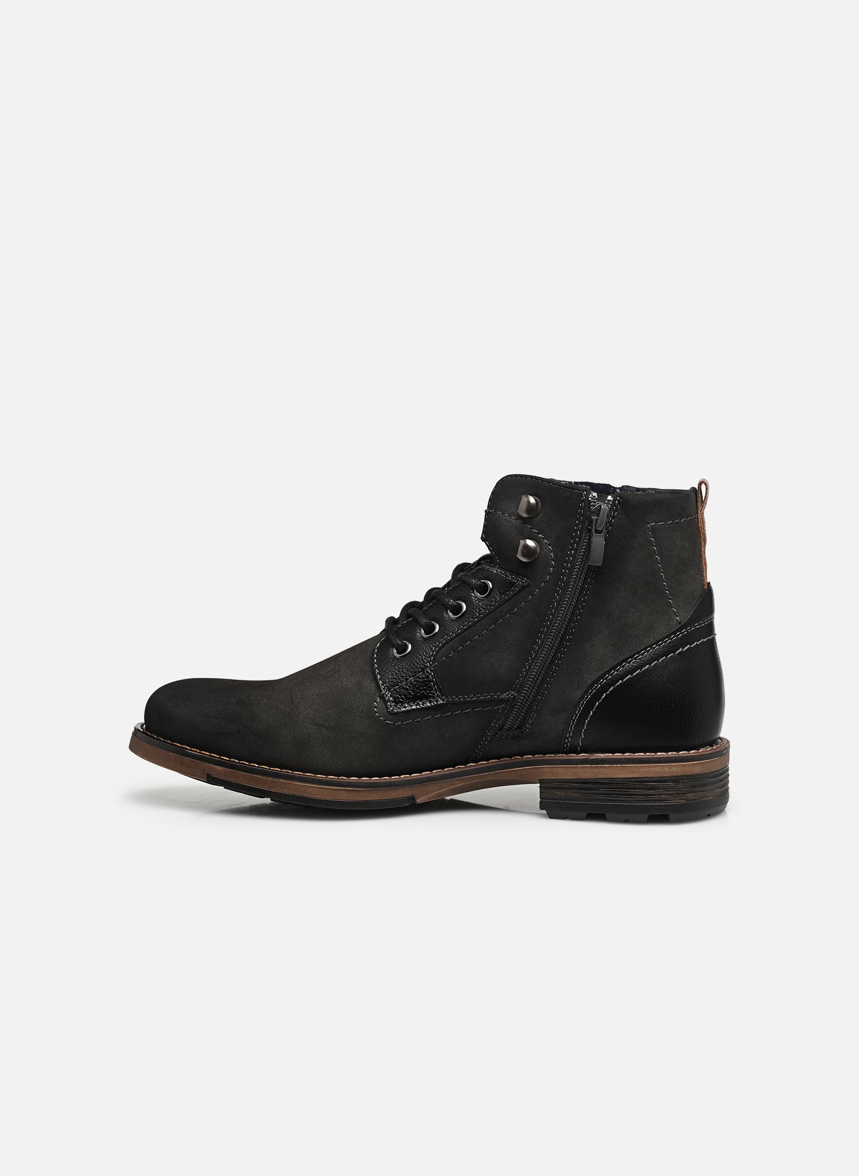 Bottines à lacets THORBEN homme noir MADE BY Bottines à lacets THORBEN homme noir NOIR