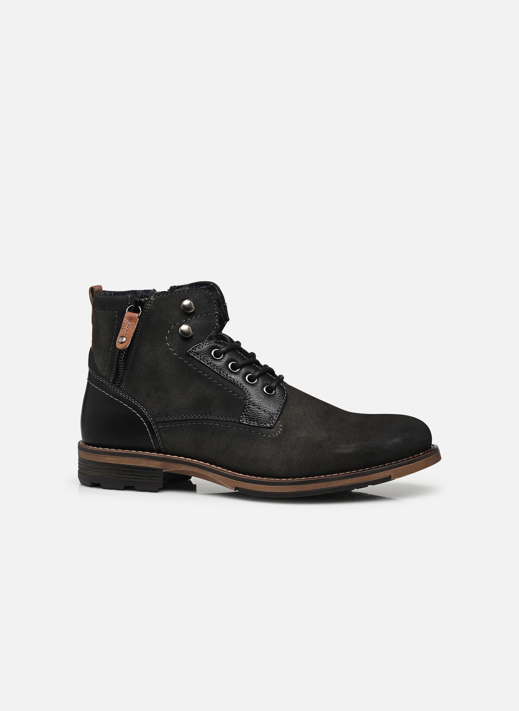 Bottines à lacets THORBEN homme noir MADE BY Bottines à lacets THORBEN homme noir NOIR