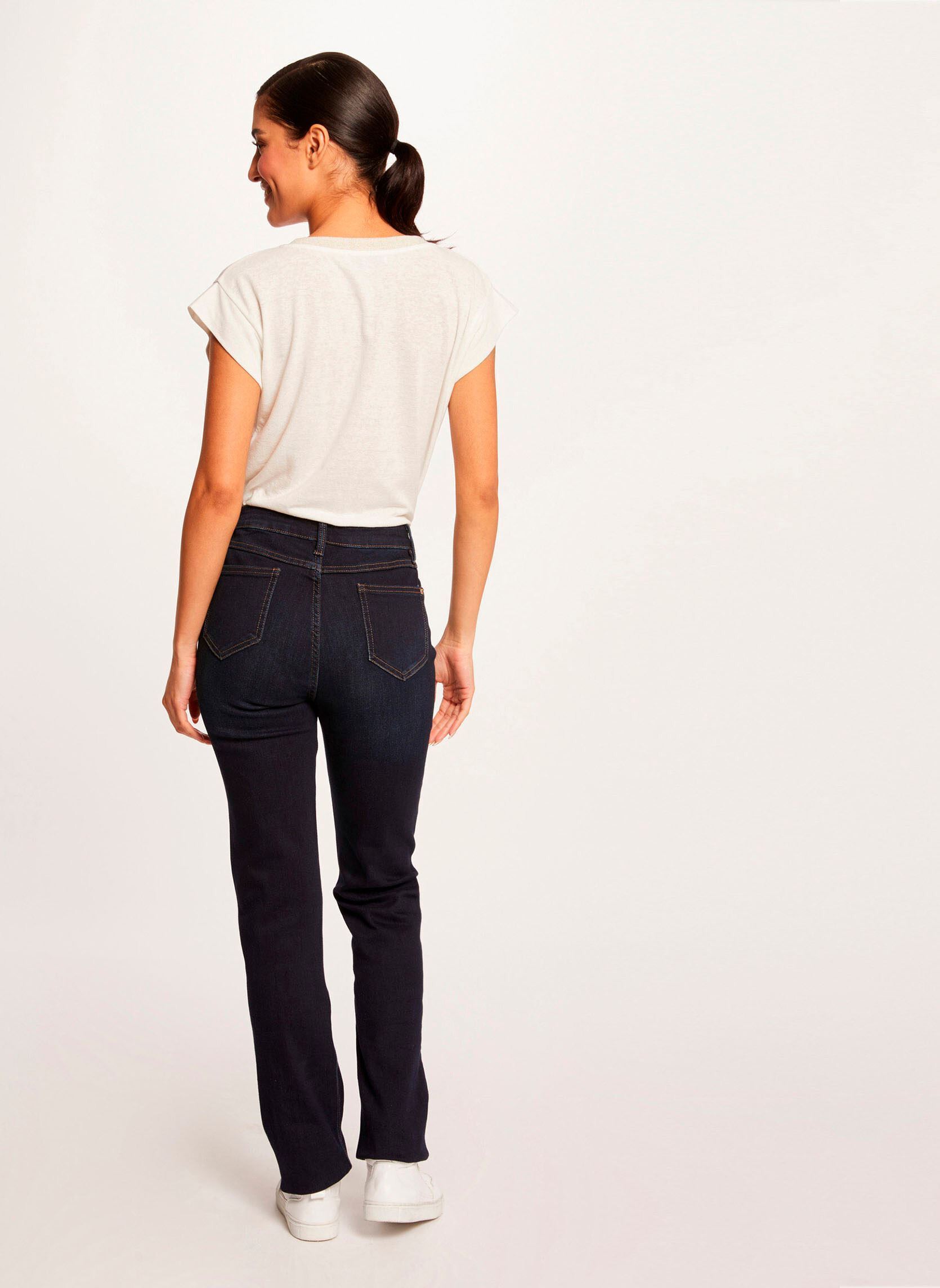 Jeans droit 221-PDROIT femme bleu Morgan Jeans droit 221-PDROIT femme bleu JEAN BRUT
