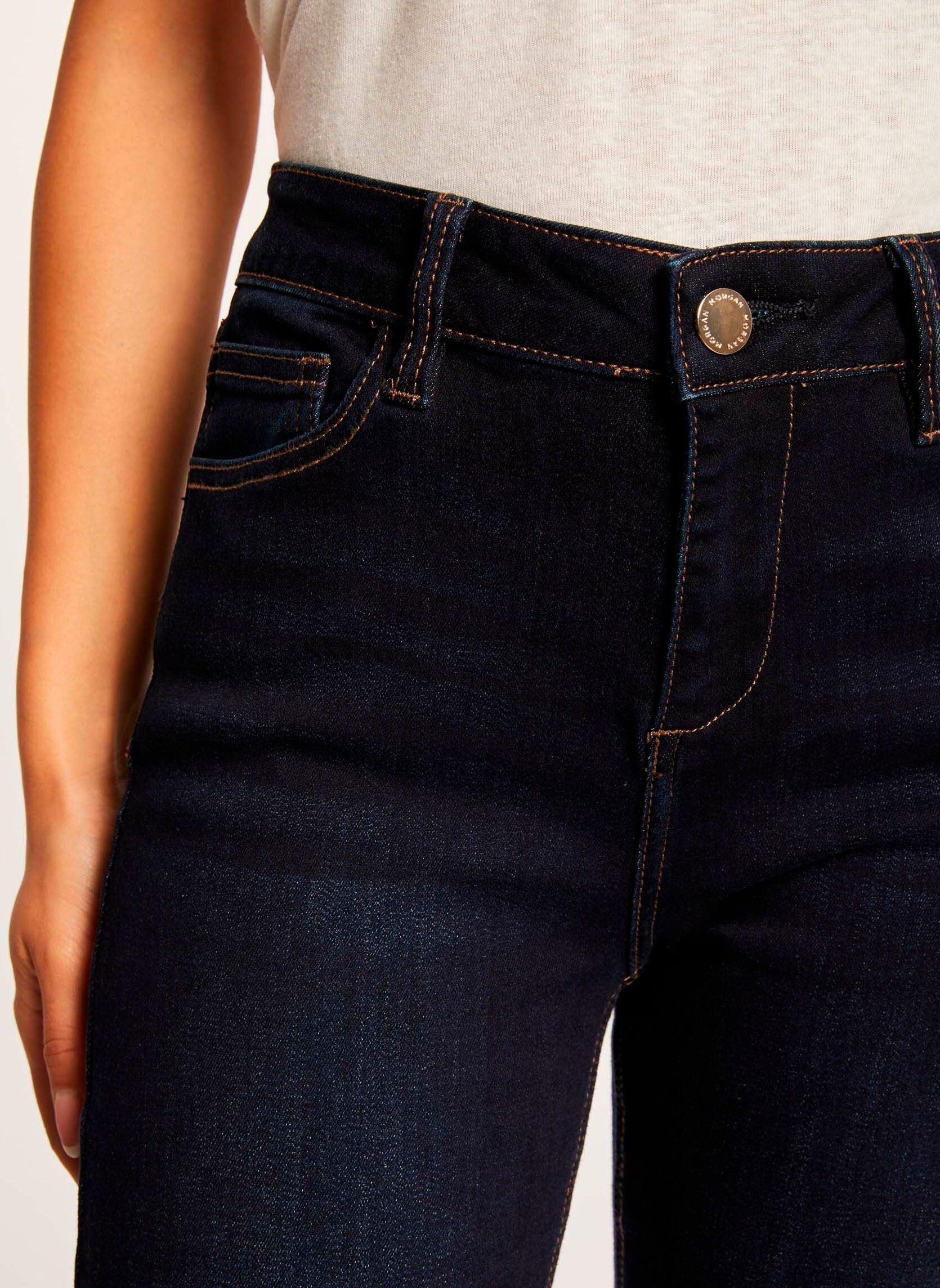 Jeans droit 221-PDROIT femme bleu Morgan Jeans droit 221-PDROIT femme bleu JEAN BRUT
