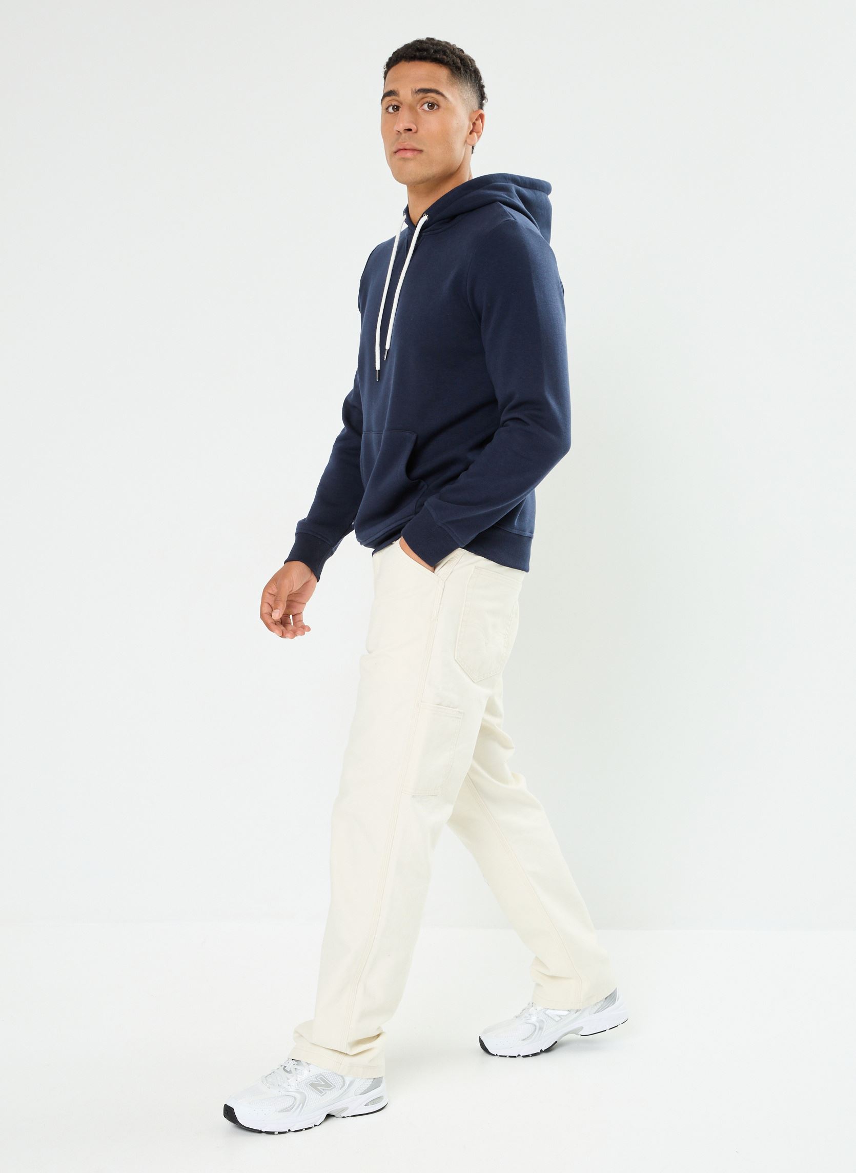 Kapuzenpullover MSIMON sweatshirt herren blau MADE BY Kapuzenpullover MSIMON sweatshirt herren blau BLEU MARINE