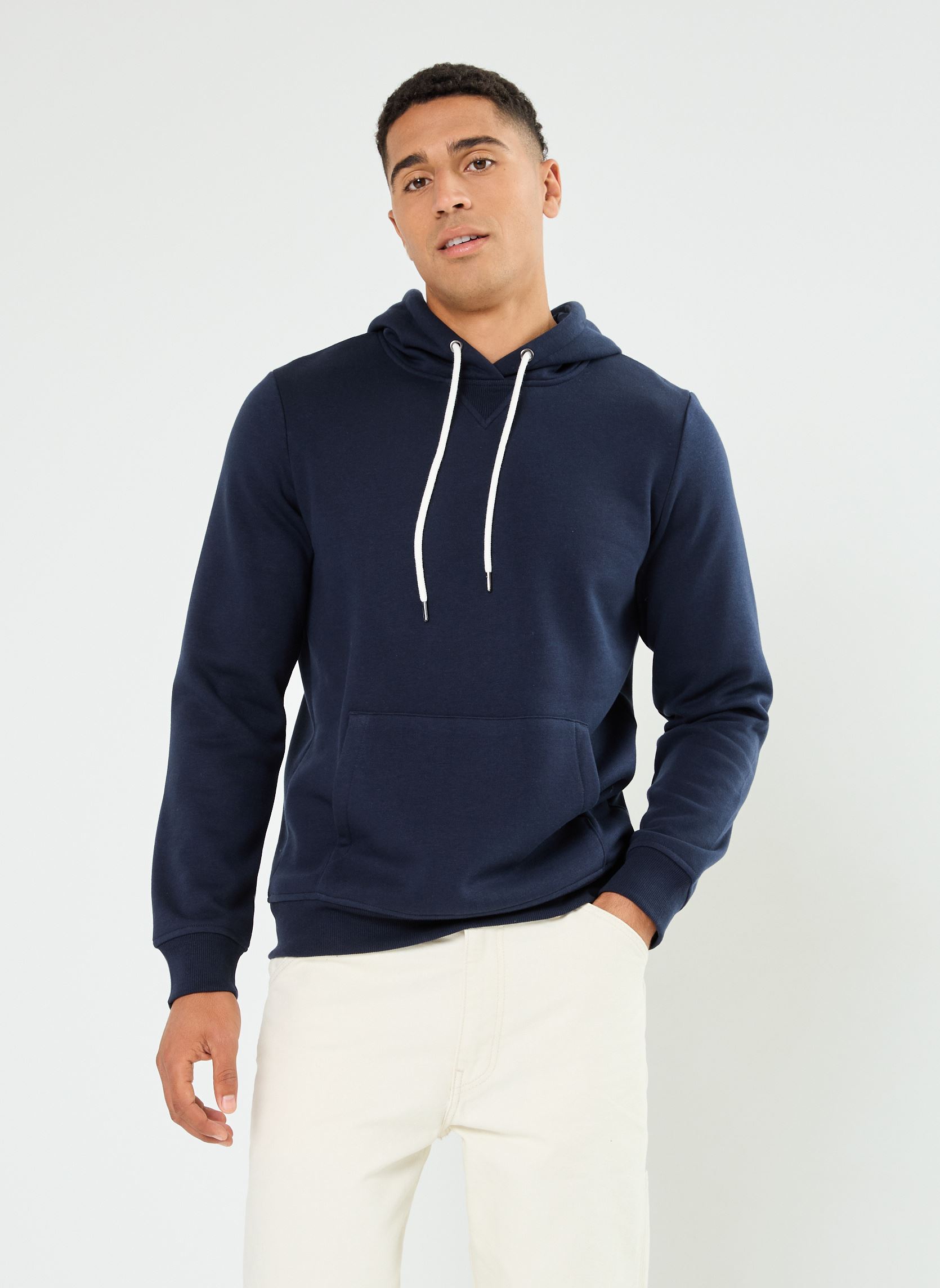 Kapuzenpullover MSIMON sweatshirt herren blau MADE BY Kapuzenpullover MSIMON sweatshirt herren blau BLEU MARINE