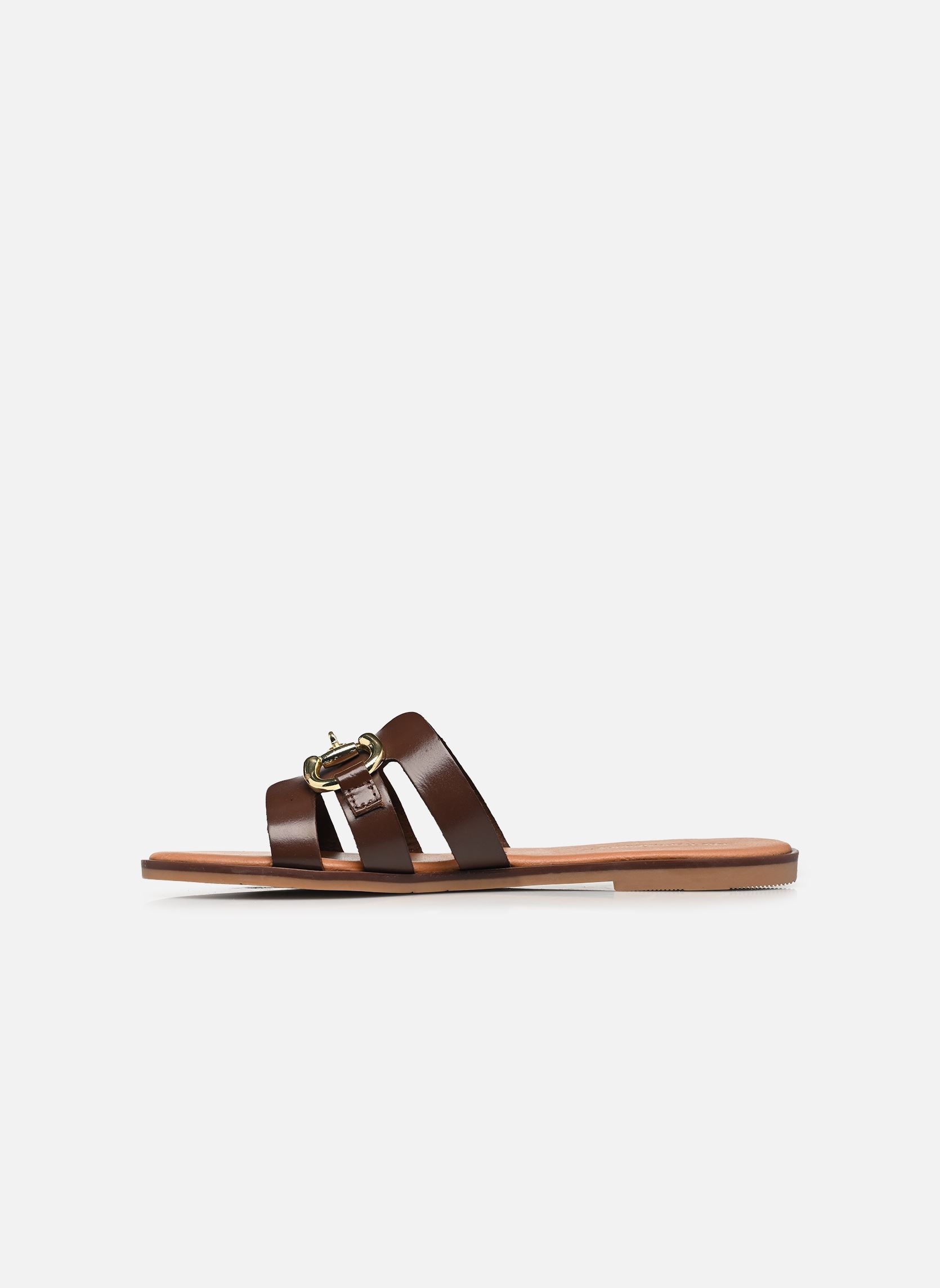Pantoletten und Clogs HAMIA damen braun Les Tropéziennes par M Belarbi Pantoletten und Clogs HAMIA damen braun CHOCOLAT
