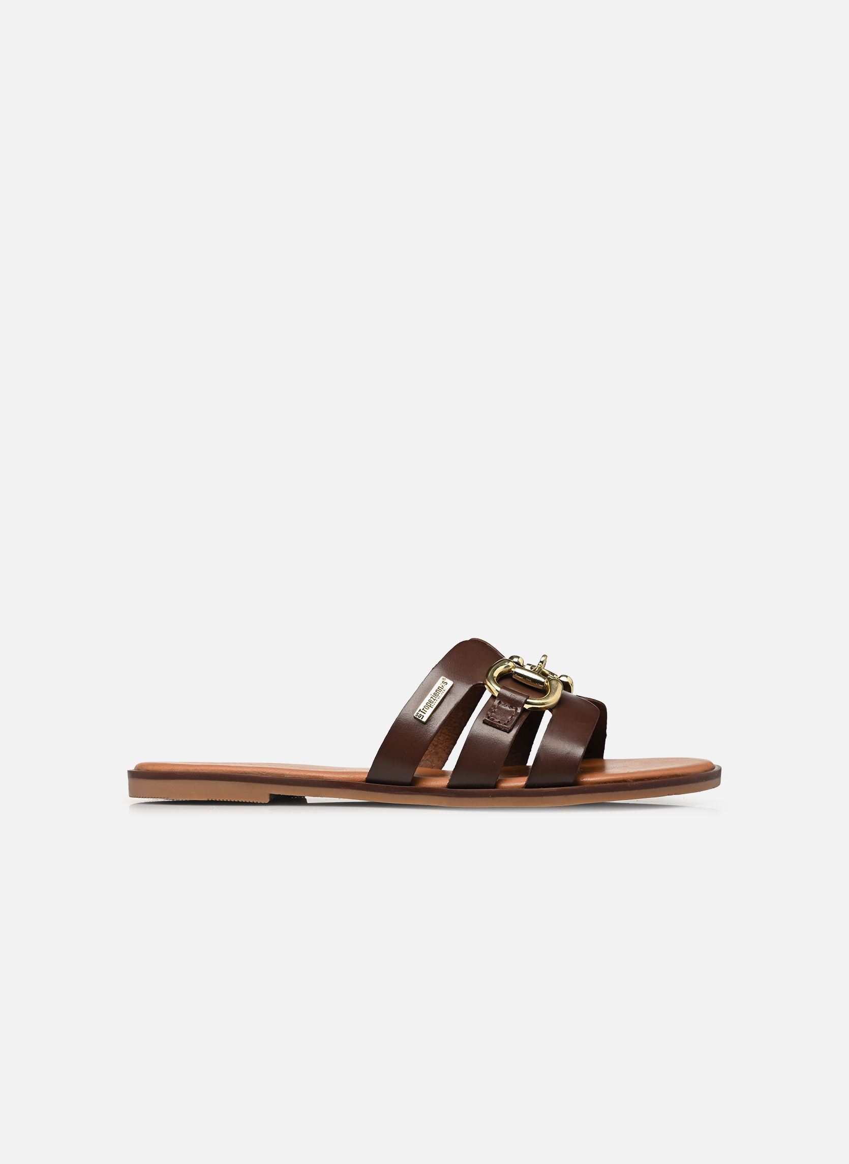 Pantoletten und Clogs HAMIA damen braun Les Tropéziennes par M Belarbi Pantoletten und Clogs HAMIA damen braun CHOCOLAT