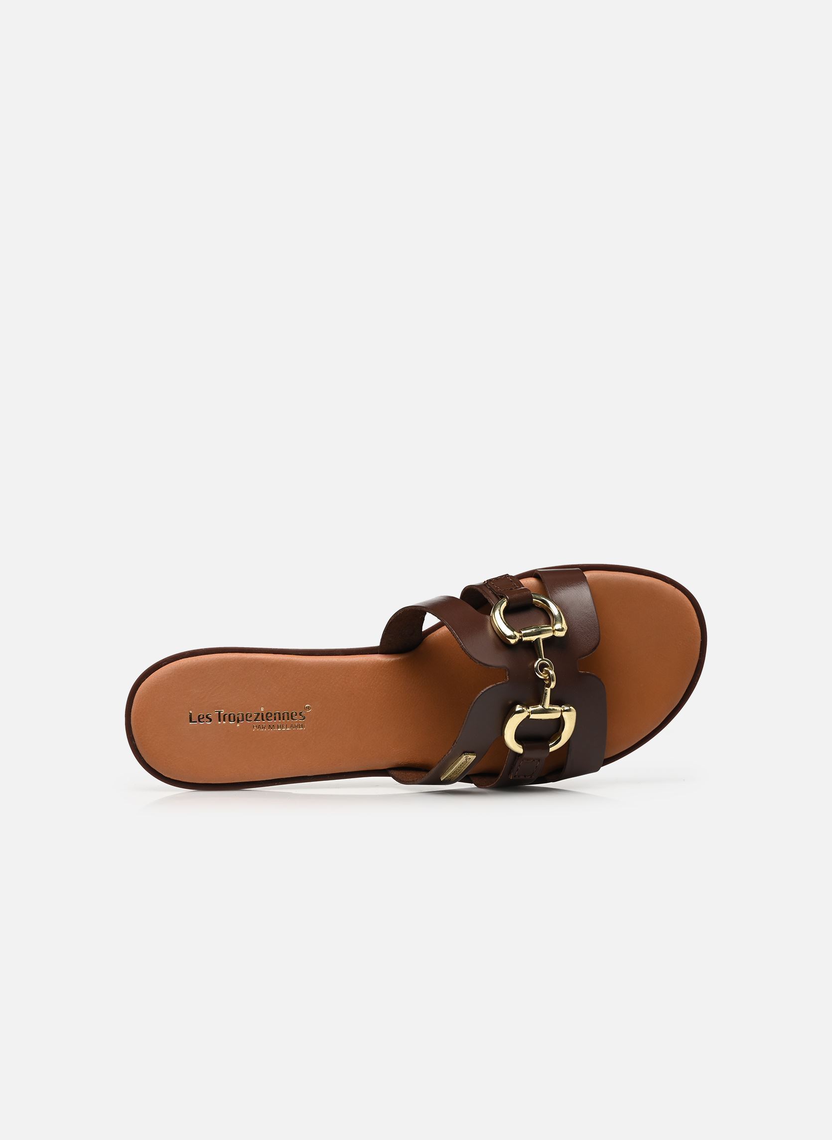 Pantoletten und Clogs HAMIA damen braun Les Tropéziennes par M Belarbi Pantoletten und Clogs HAMIA damen braun CHOCOLAT