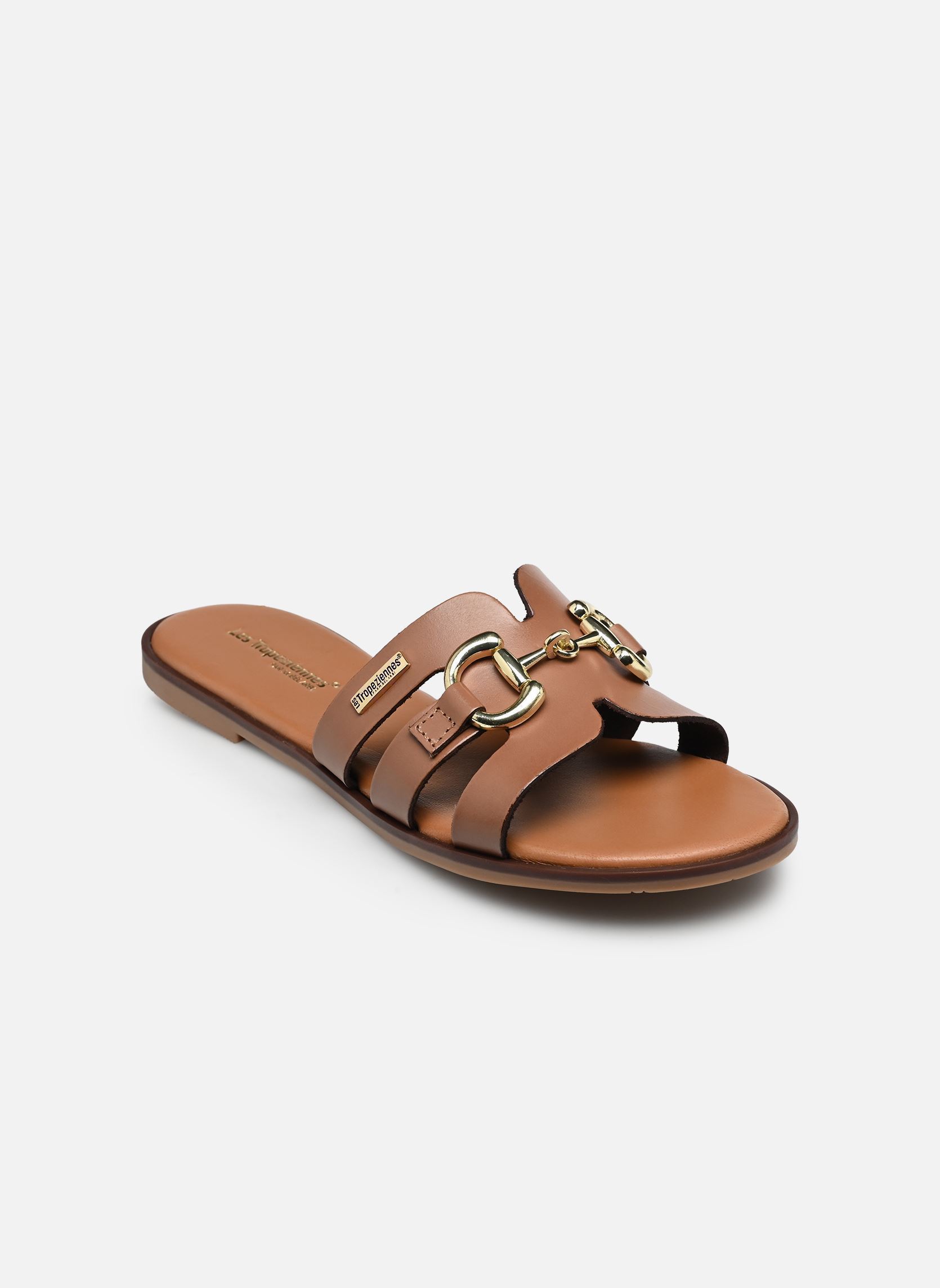 Pantoletten und Clogs HAMIA damen braun Les Tropéziennes par M Belarbi Pantoletten und Clogs HAMIA damen braun CAPPUCCINO