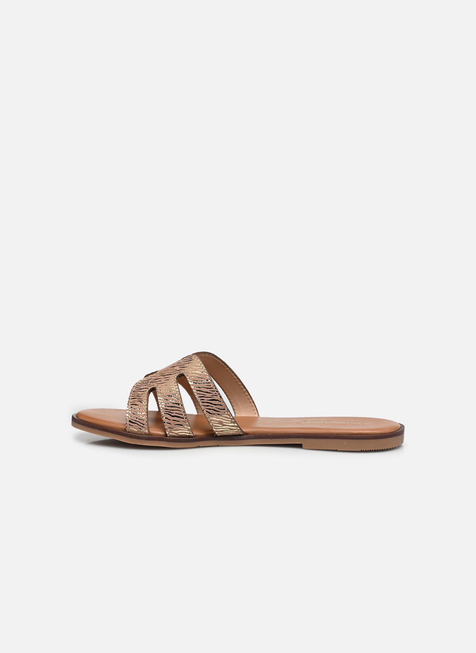 Muilen en klompen HAMIGA dames beige Les Tropéziennes par M Belarbi Muilen en klompen HAMIGA dames beige BEIGE ZEBRE