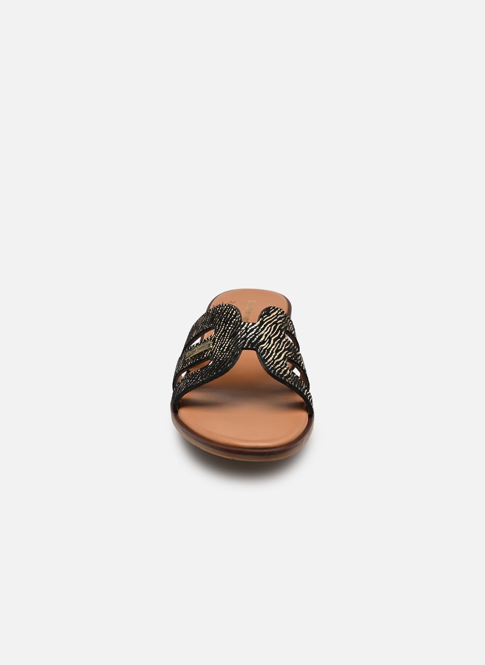 Pantoletten und Clogs HAMIGA damen schwarz Les Tropéziennes par M Belarbi Pantoletten und Clogs HAMIGA damen schwarz NOIR ZEBRE