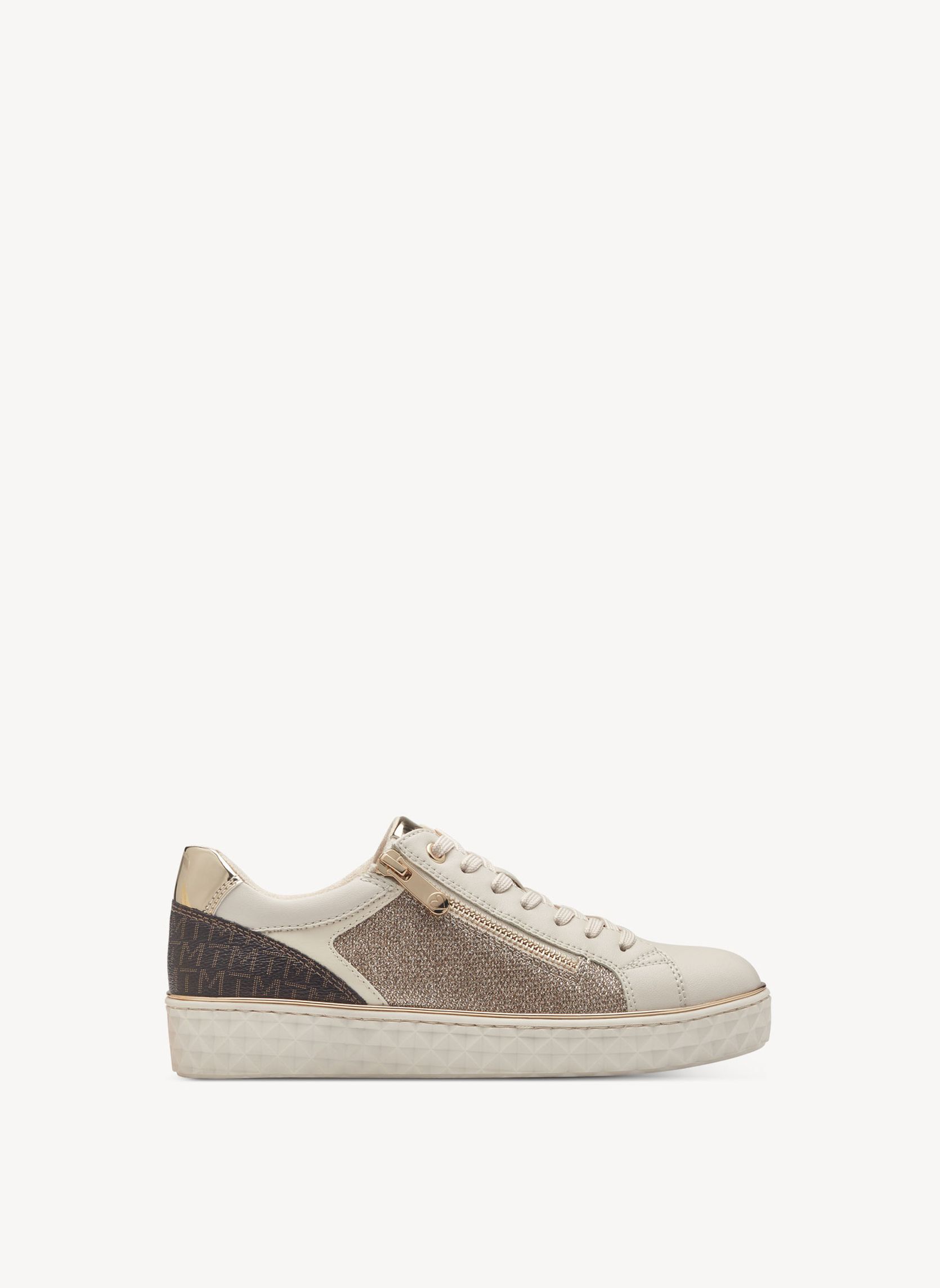 Marco Tozzi Plateau Sneaker in schwarz