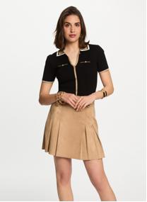 Pulls 241-MTOI femme beige