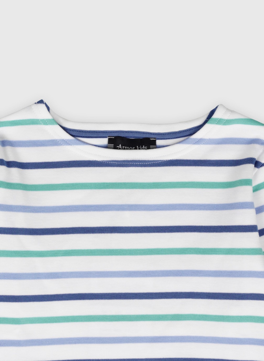 Tee-shirts Marinière K0511 blanc/dahlia/peachnectar/popco fille blanc Armor Lux Tee-shirts Marinière K0511 blanc/dahlia/peachnectar/popco fille blanc Blanc mat
