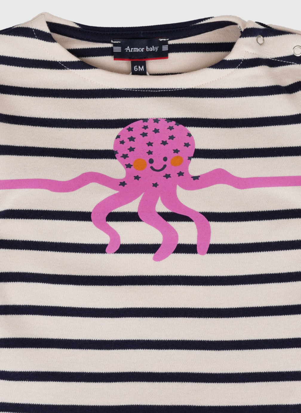 Tee-shirt Manches Courtes Fille Petit Bateau – Coton – Rayures Et Motif Cœur – Marque Française - 11