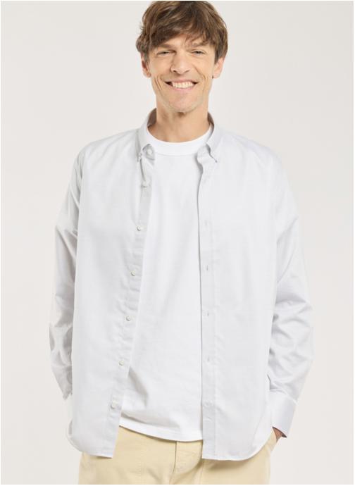 Armor Lux Chemises Chemise 42241 blanc/rouge homme blanc