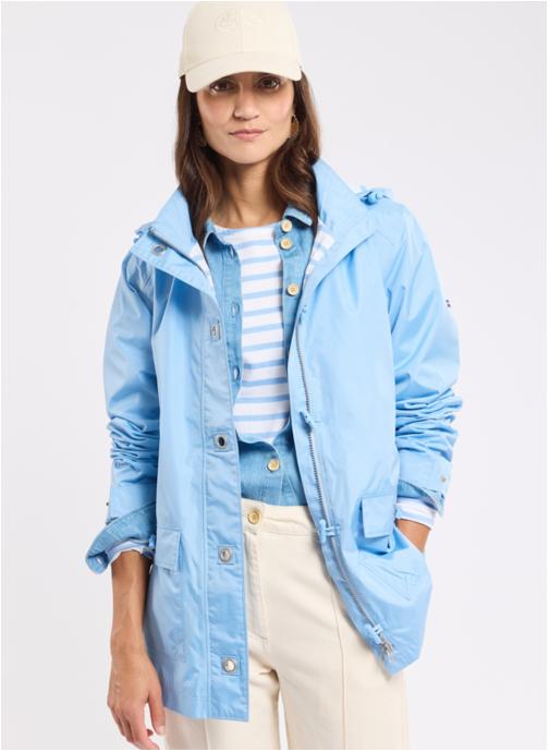 Armor Lux Parkas Parka Audierne placid blue femme bleu