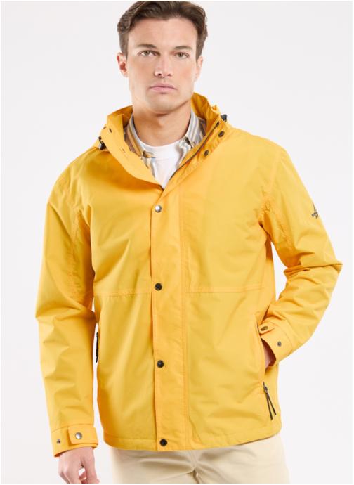 Bermudes Parkas Parka Hamilton moka homme jaune