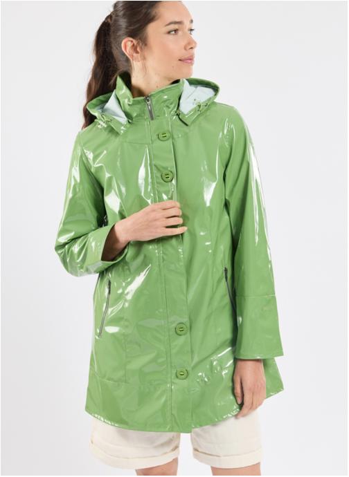 Bermudes Vestes imperméable Ciré Bruges avocat femme vert
