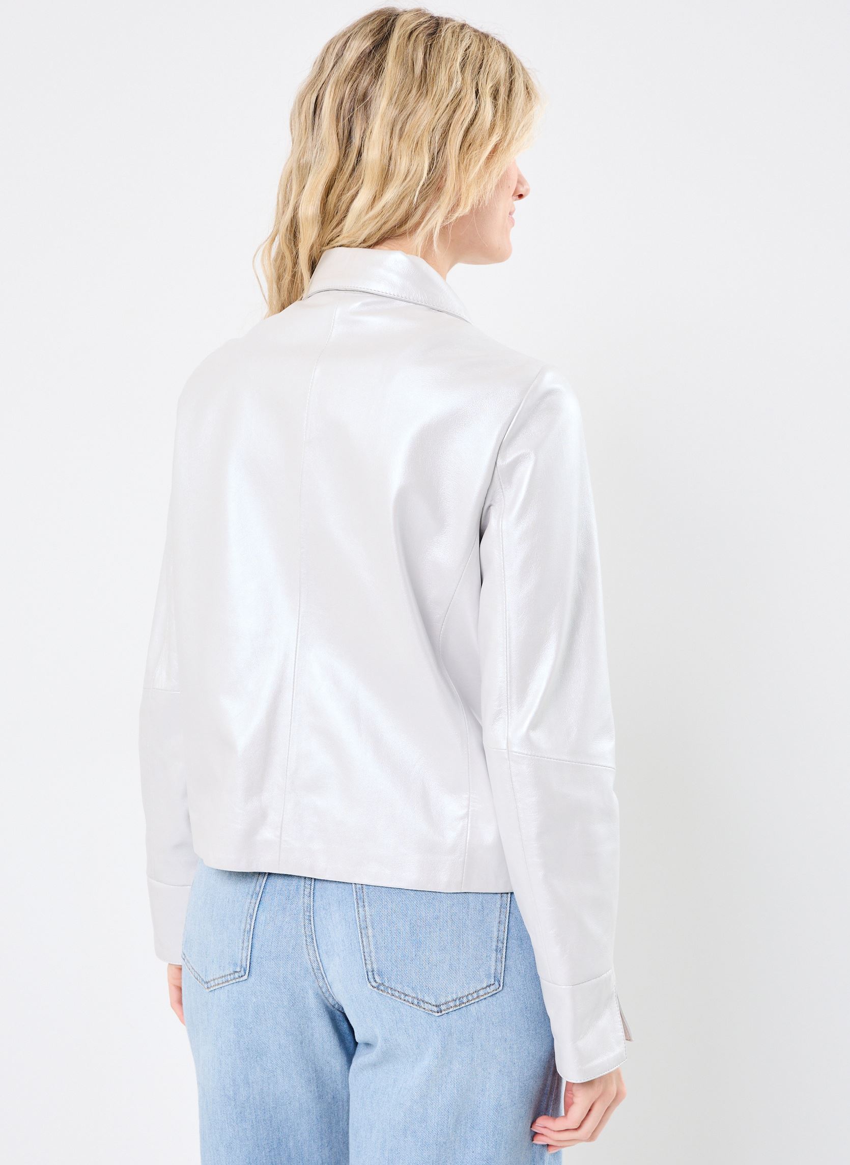 Lederjacken DARLA damen weiß Oakwood Lederjacken DARLA damen weiß Blanc