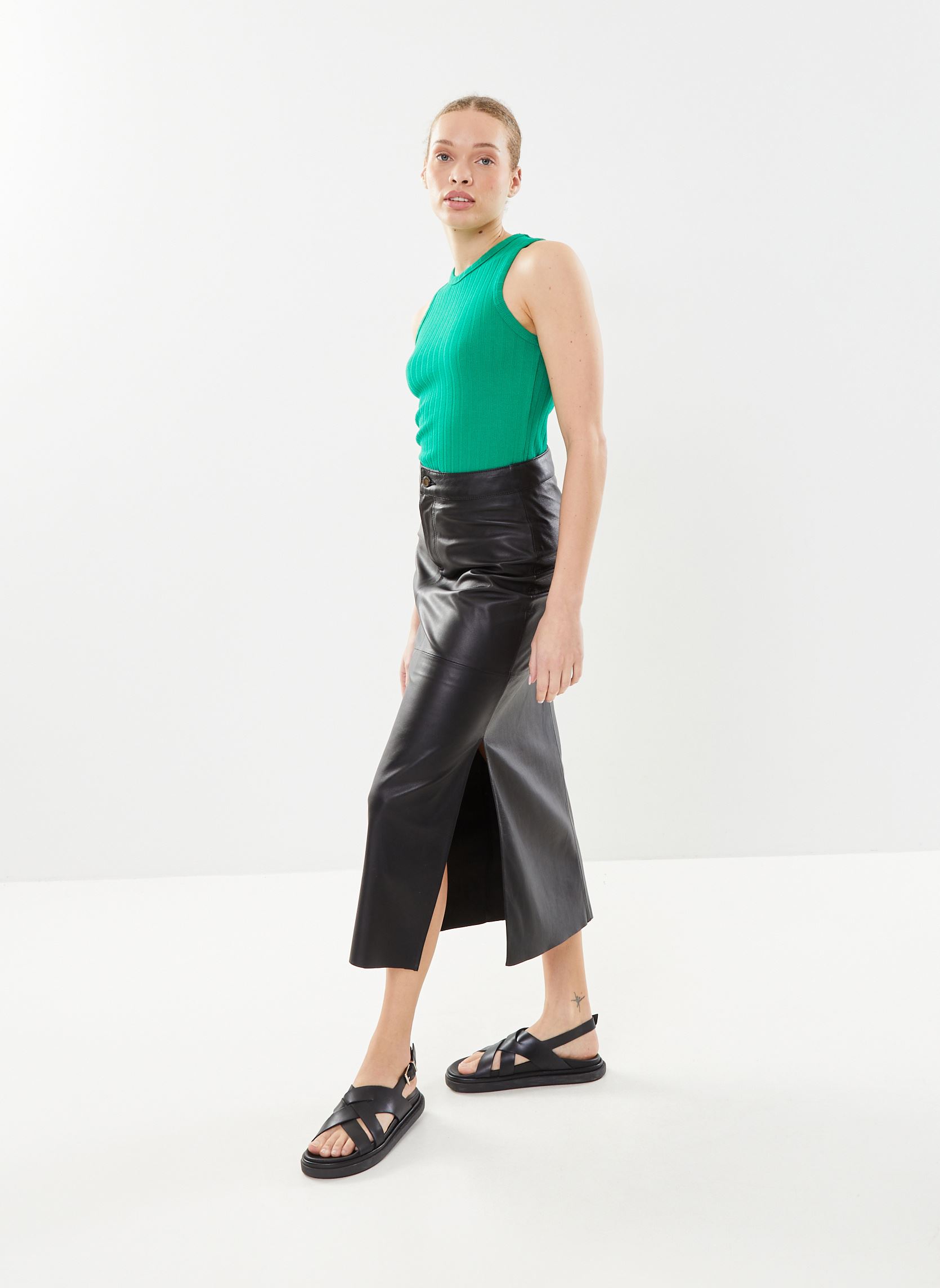 Lange Röcke JASMIN damen schwarz Oakwood Lange Röcke JASMIN damen schwarz BLACK