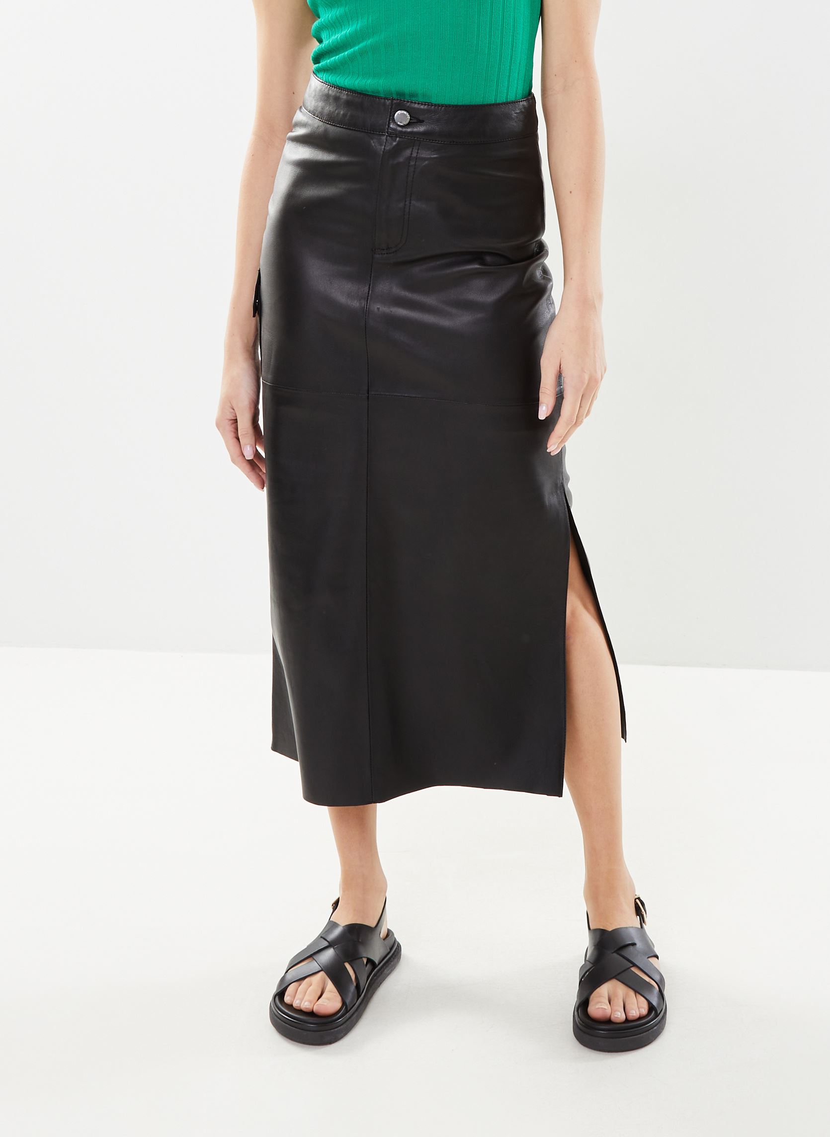 Lange Röcke JASMIN damen schwarz Oakwood Lange Röcke JASMIN damen schwarz BLACK