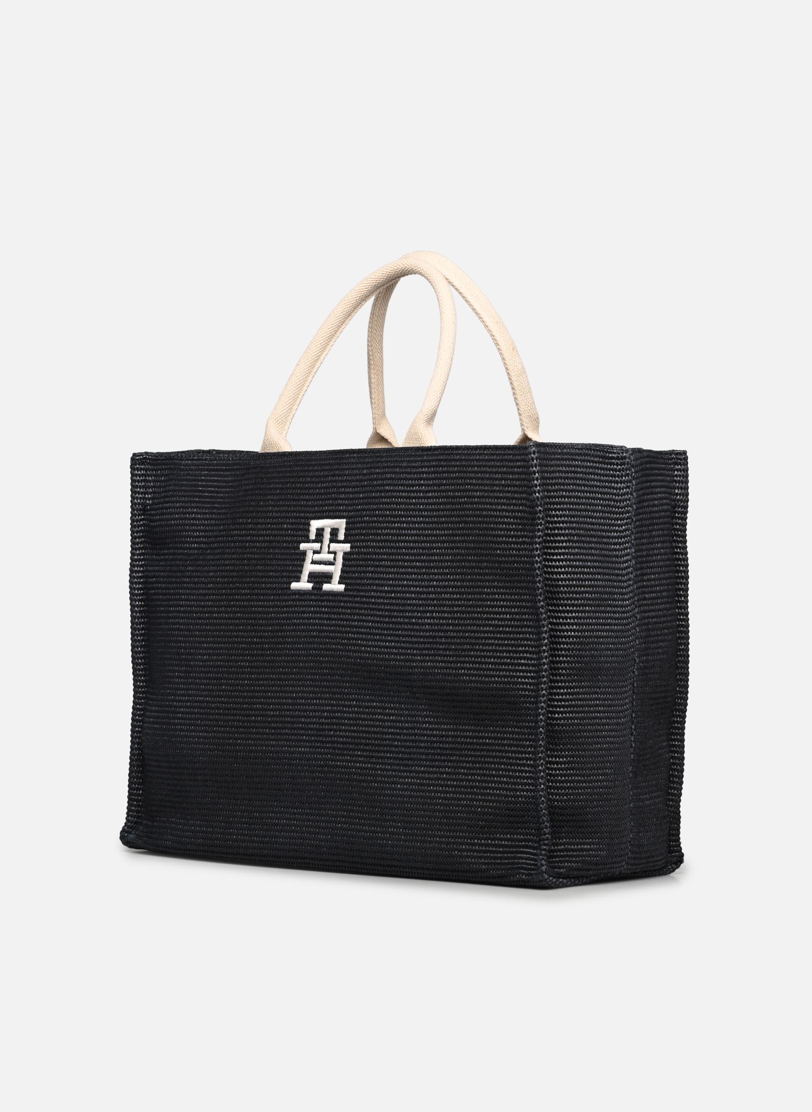 Borsa da spiaggia Th Beach Tote donna blu Tommy Hilfiger Borsa da spiaggia Th Beach Tote donna blu SPACE BLUE