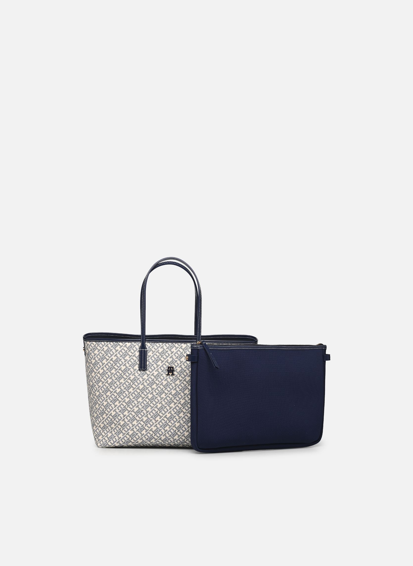 Shopper Th Monoplay Leather damen blau Tommy Hilfiger Shopper Th Monoplay Leather damen blau SPACE BLUE