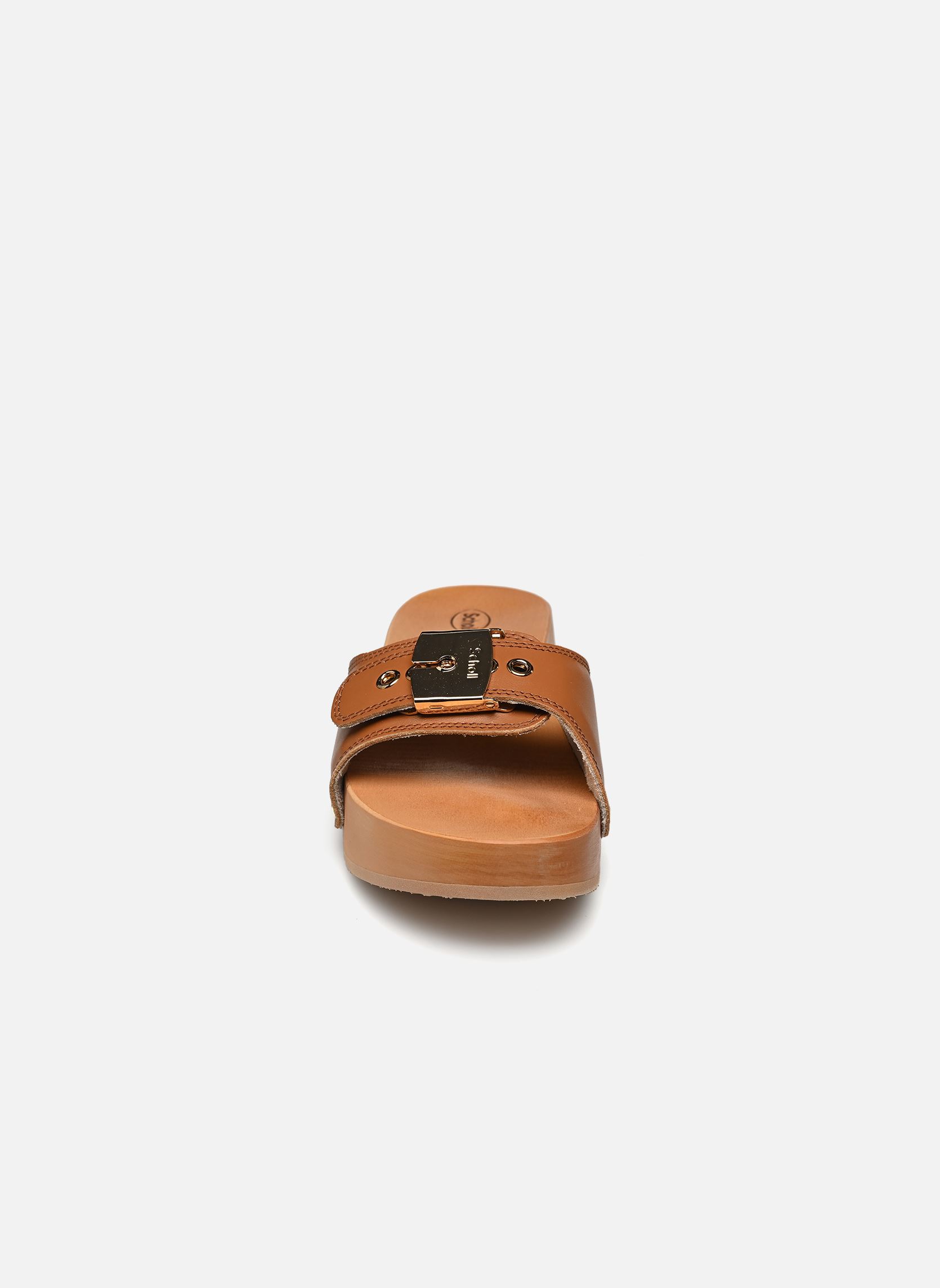 Pantoletten und Clogs Pescura Heel Sr Iconic damen braun Scholl Pantoletten und Clogs Pescura Heel Sr Iconic damen braun COGNAC