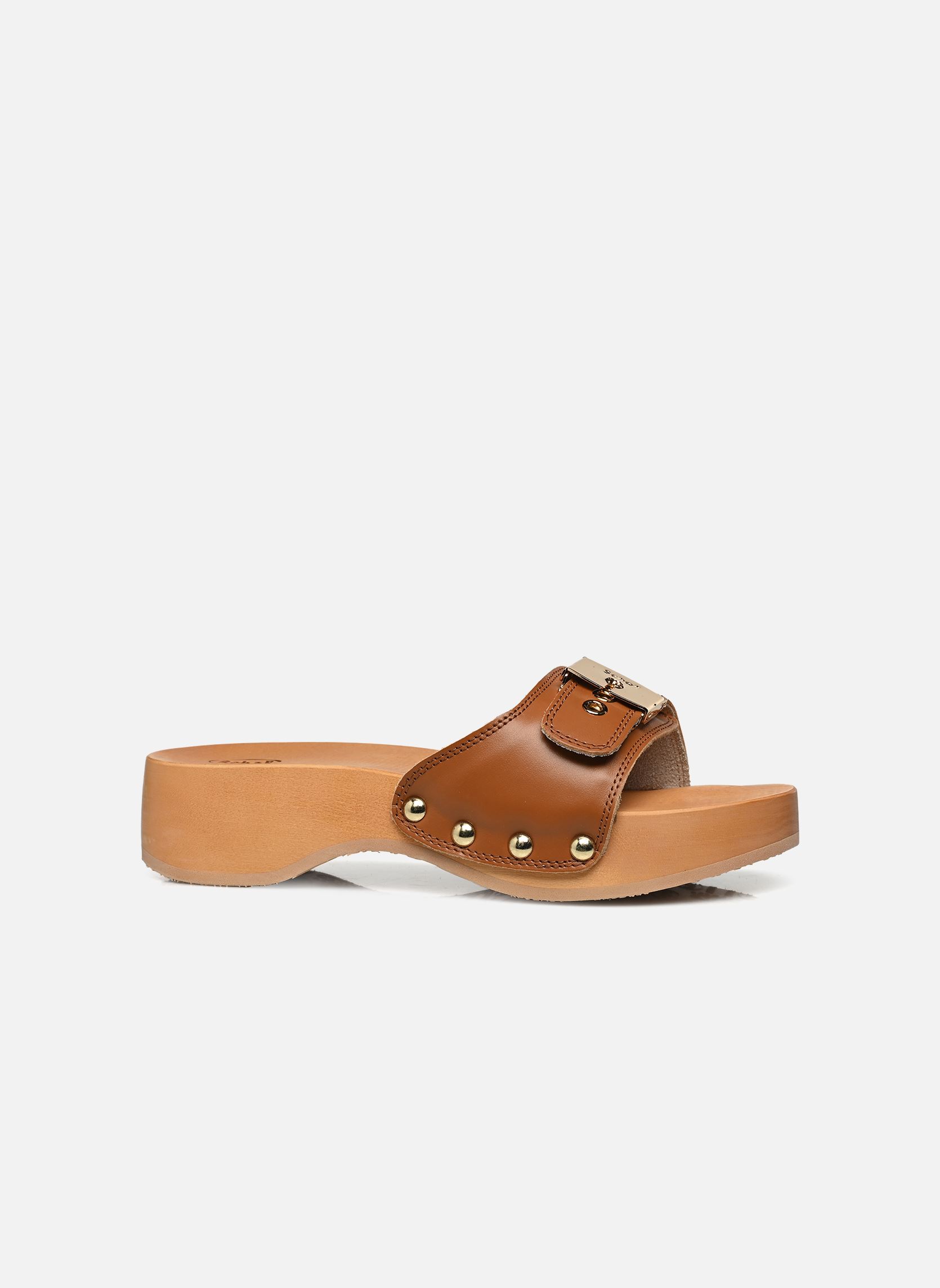 Pantoletten und Clogs Pescura Heel Sr Iconic damen braun Scholl Pantoletten und Clogs Pescura Heel Sr Iconic damen braun COGNAC