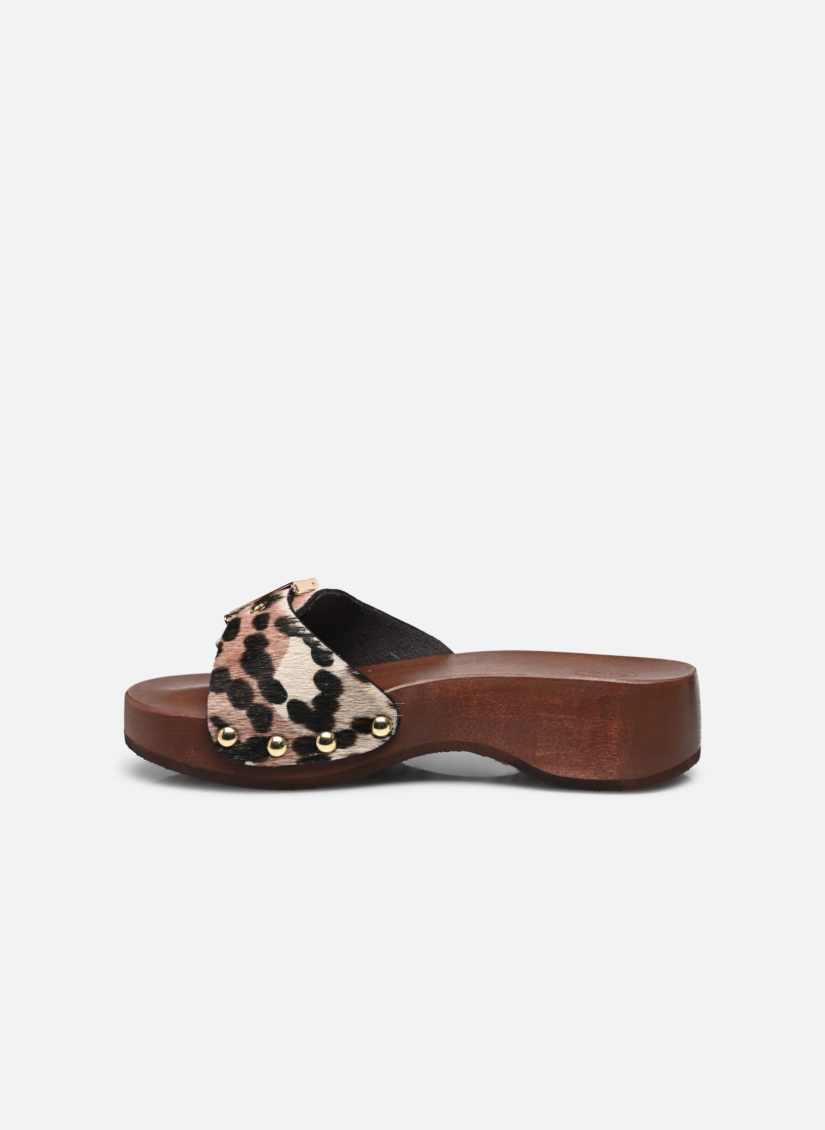 Pantoletten und Clogs Pescura Heel Sr Iconic damen mehrfarbig Scholl Pantoletten und Clogs Pescura Heel Sr Iconic damen mehrfarbig WHITE/MULTI