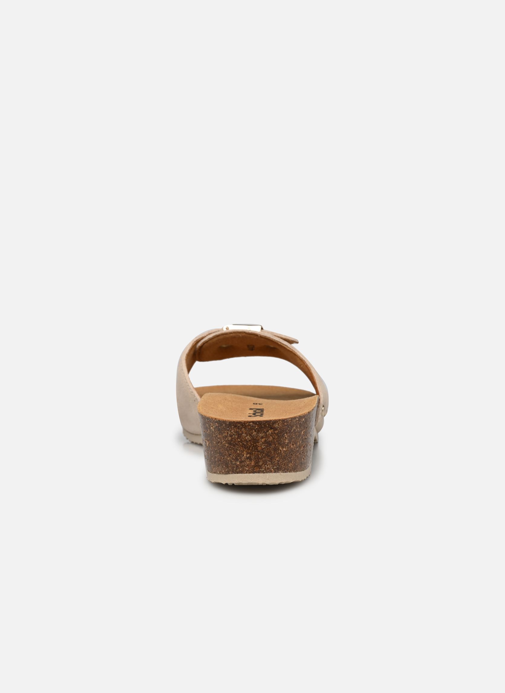 Pantoletten und Clogs PESCURA HEEL CORK ICONIC damen beige Scholl Pantoletten und Clogs PESCURA HEEL CORK ICONIC damen beige Off white