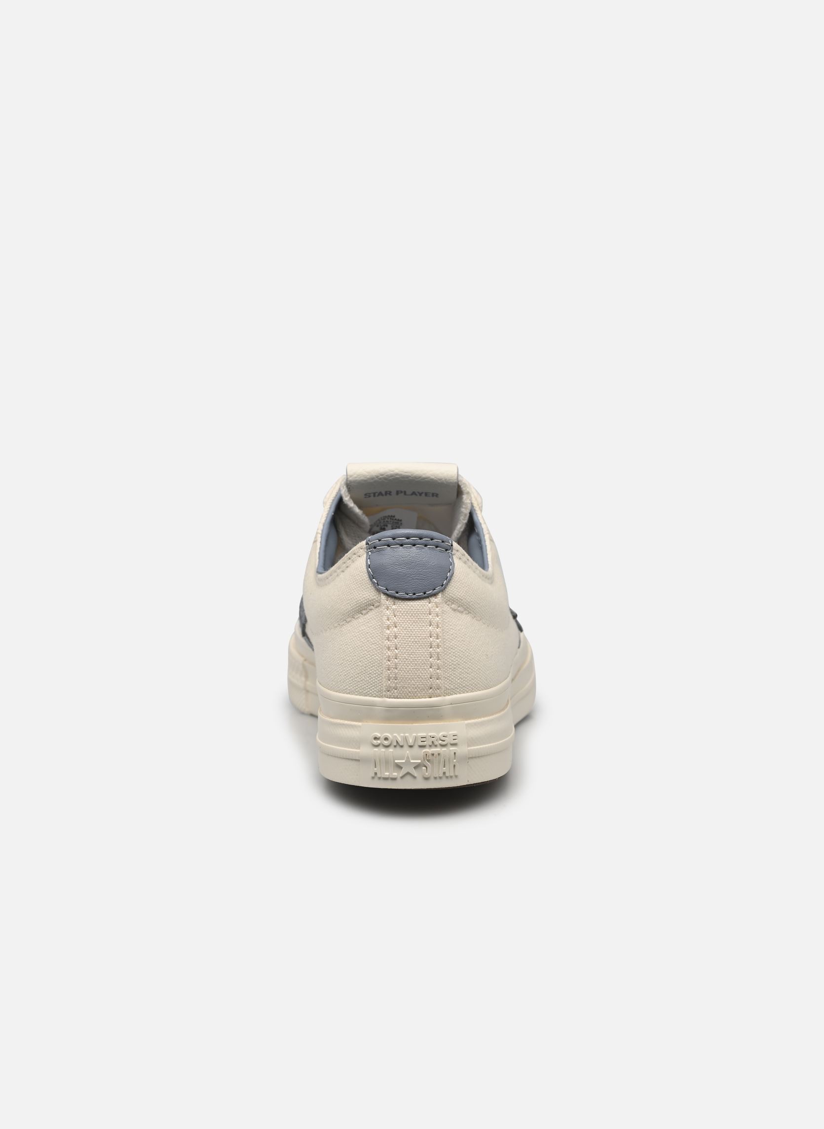 Baskets toile Star Player 76 Ox femme blanc Converse Baskets toile Star Player 76 Ox femme blanc EGRET/EGRET/WET STONE