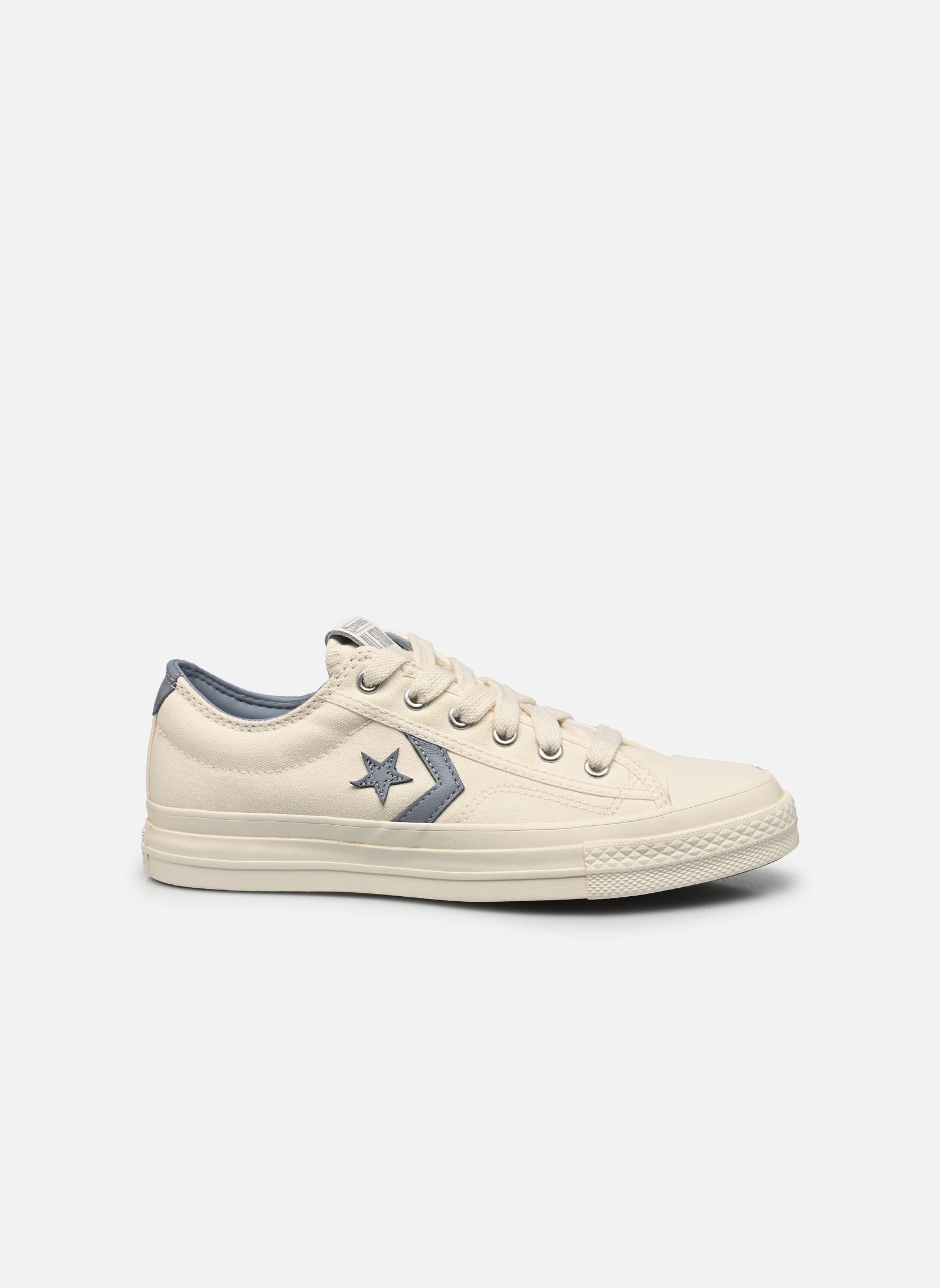 Baskets toile Star Player 76 Ox femme blanc Converse Baskets toile Star Player 76 Ox femme blanc EGRET/EGRET/WET STONE