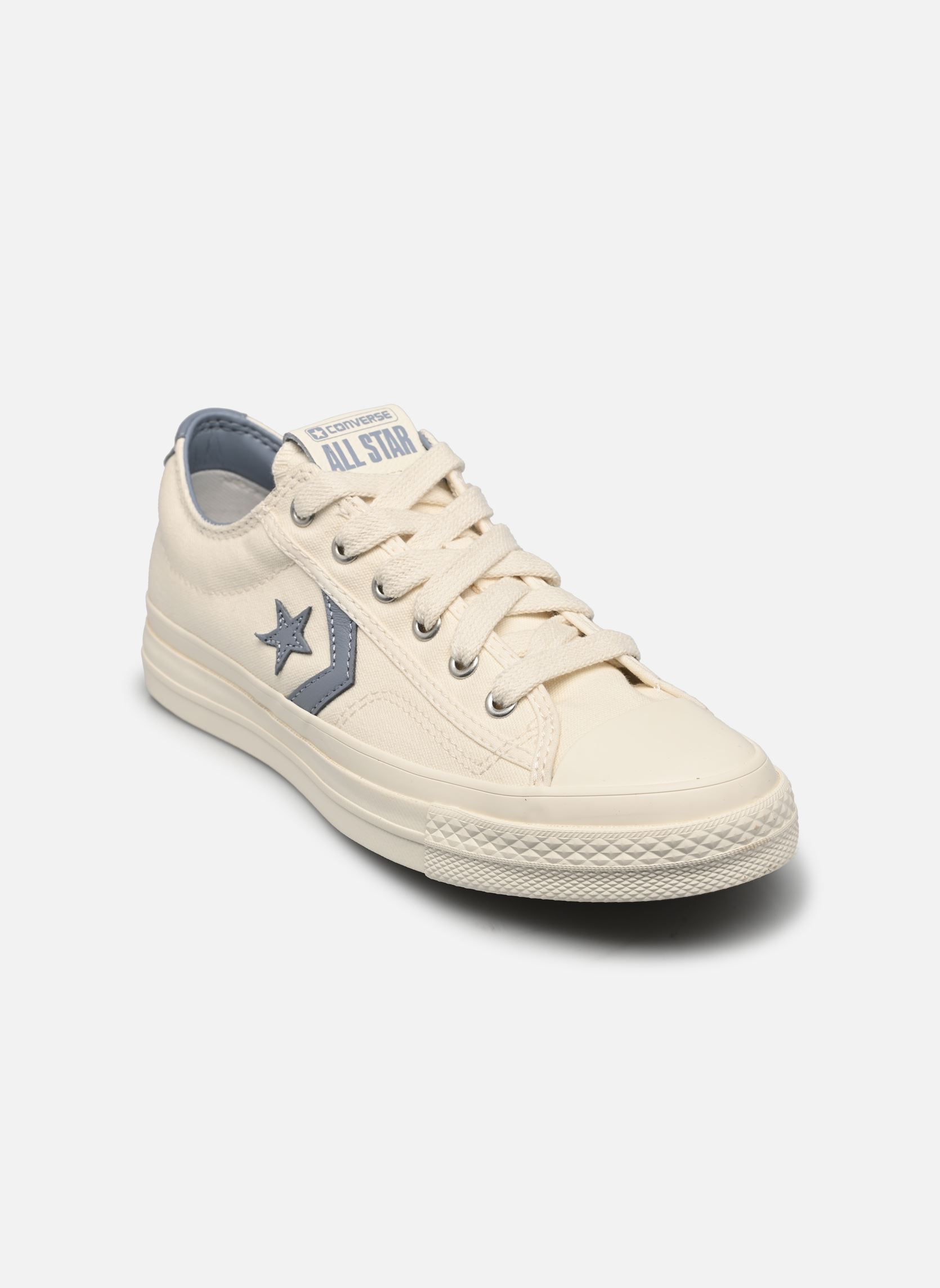 Baskets toile Star Player 76 Ox femme blanc Converse Baskets toile Star Player 76 Ox femme blanc EGRET/EGRET/WET STONE