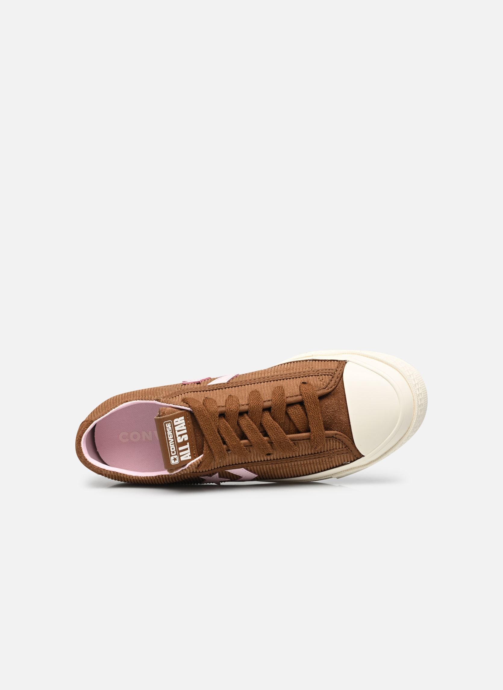 Baskets toile Star Player 76 Ox femme marron Converse Baskets toile Star Player 76 Ox femme marron DARK WHISKEY/EGRET