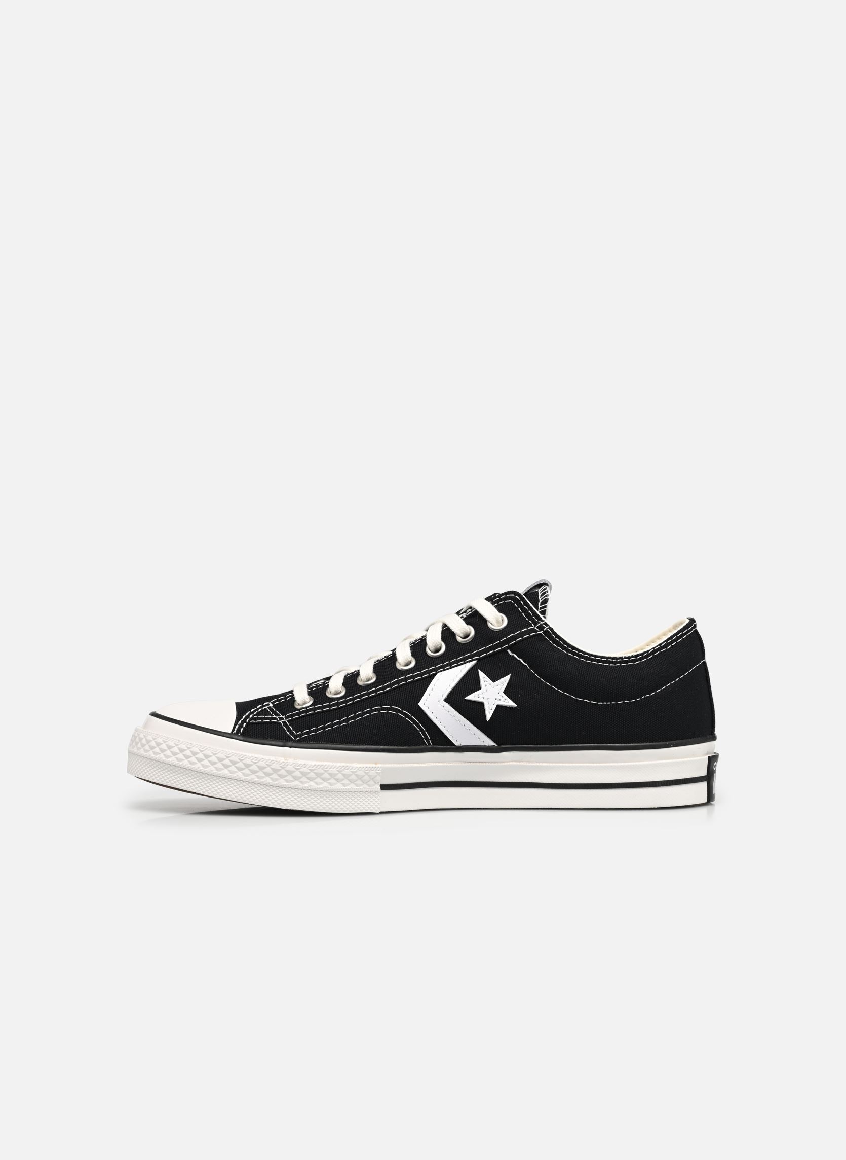 Baskets toile Star Player 76 Ox M homme noir Converse Baskets toile Star Player 76 Ox M homme noir BLACK/VINTAGE WHITE
