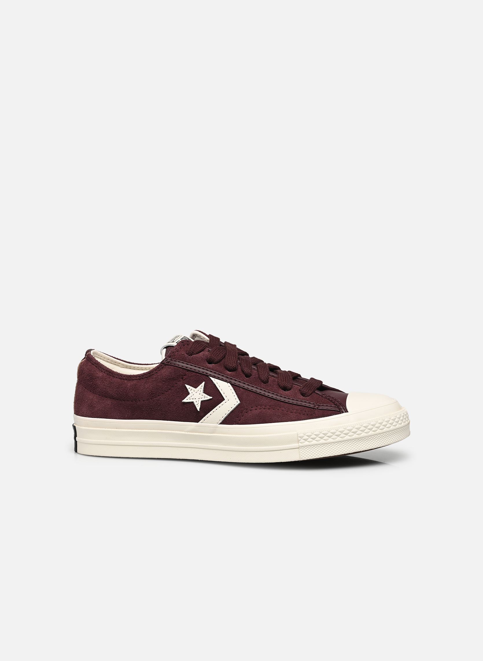Baskets toile Star Player 76 Ox M homme bordeaux Converse Baskets toile Star Player 76 Ox M homme bordeaux BLOODSTONE/EGRET/BLACK