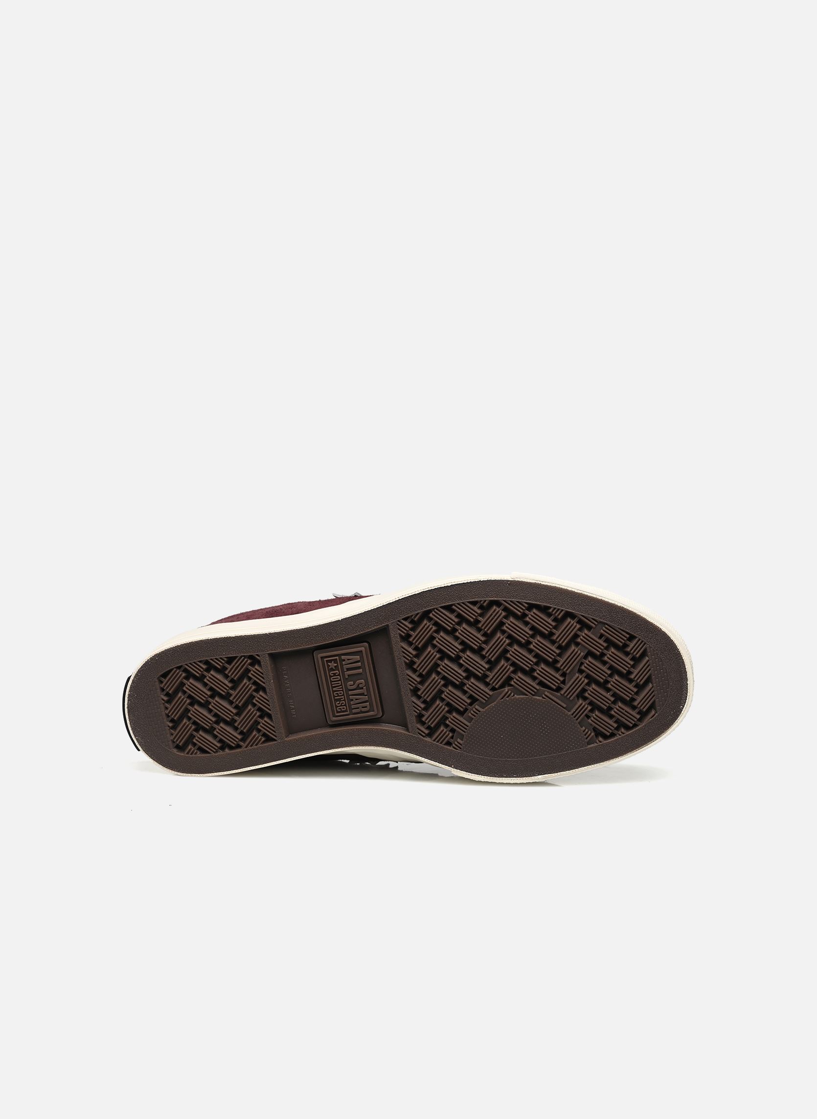 Baskets toile Star Player 76 Ox M homme bordeaux Converse Baskets toile Star Player 76 Ox M homme bordeaux BLOODSTONE/EGRET/BLACK