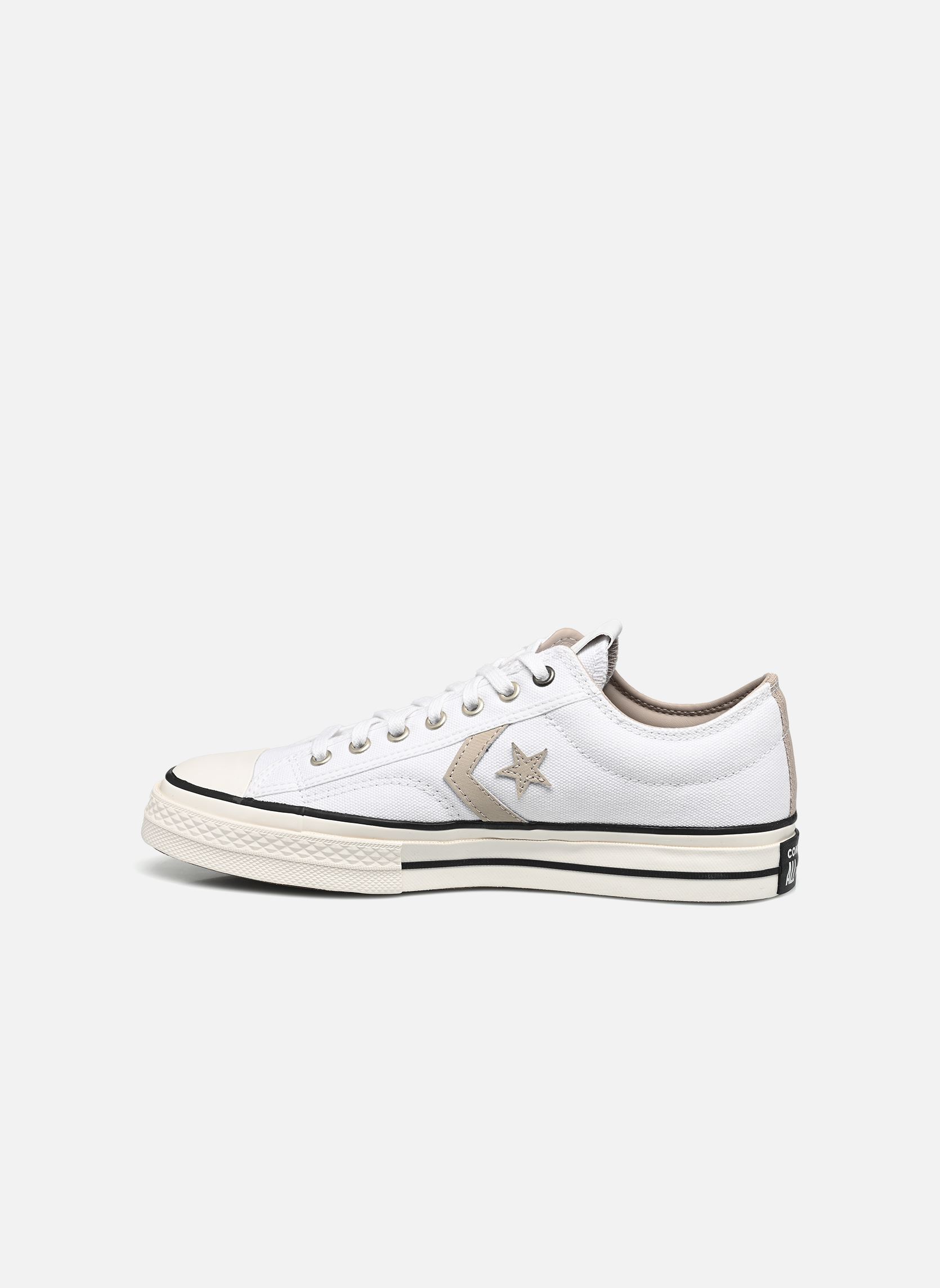 Leinen-Sneaker Star Player 76 Ox M herren weiß Converse Leinen-Sneaker Star Player 76 Ox M herren weiß WHITE/PAPYRUS