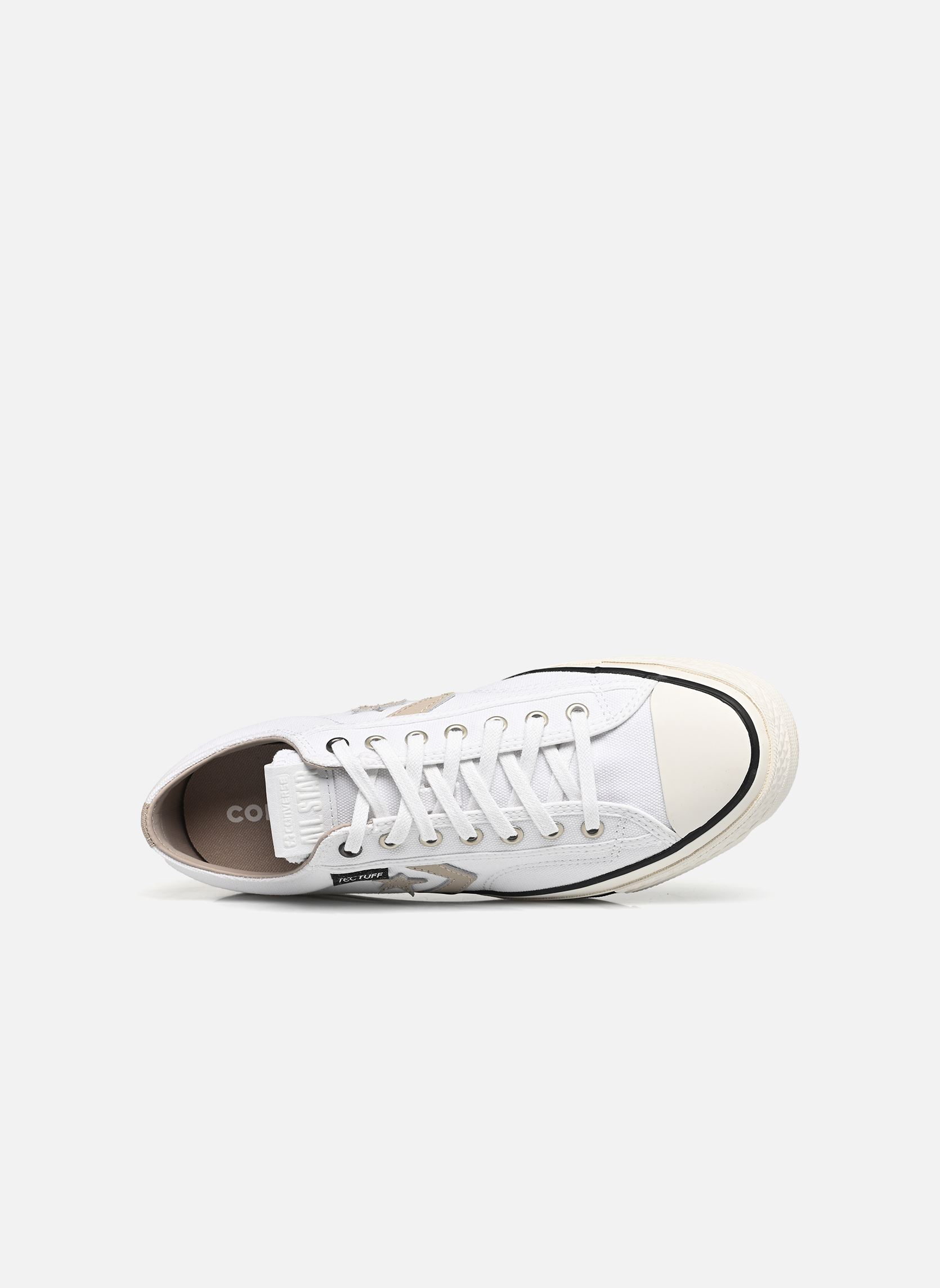 Leinen-Sneaker Star Player 76 Ox M herren weiß Converse Leinen-Sneaker Star Player 76 Ox M herren weiß WHITE/PAPYRUS
