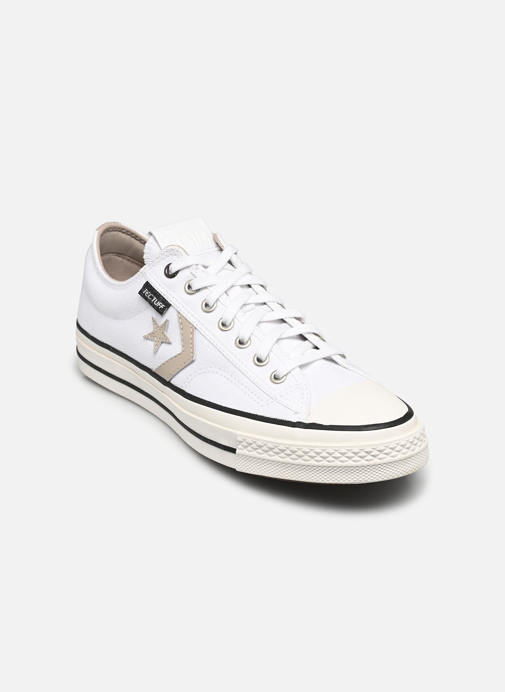 Leinen-Sneaker Star Player 76 Ox M herren weiß Converse Leinen-Sneaker Star Player 76 Ox M herren weiß WHITE/PAPYRUS