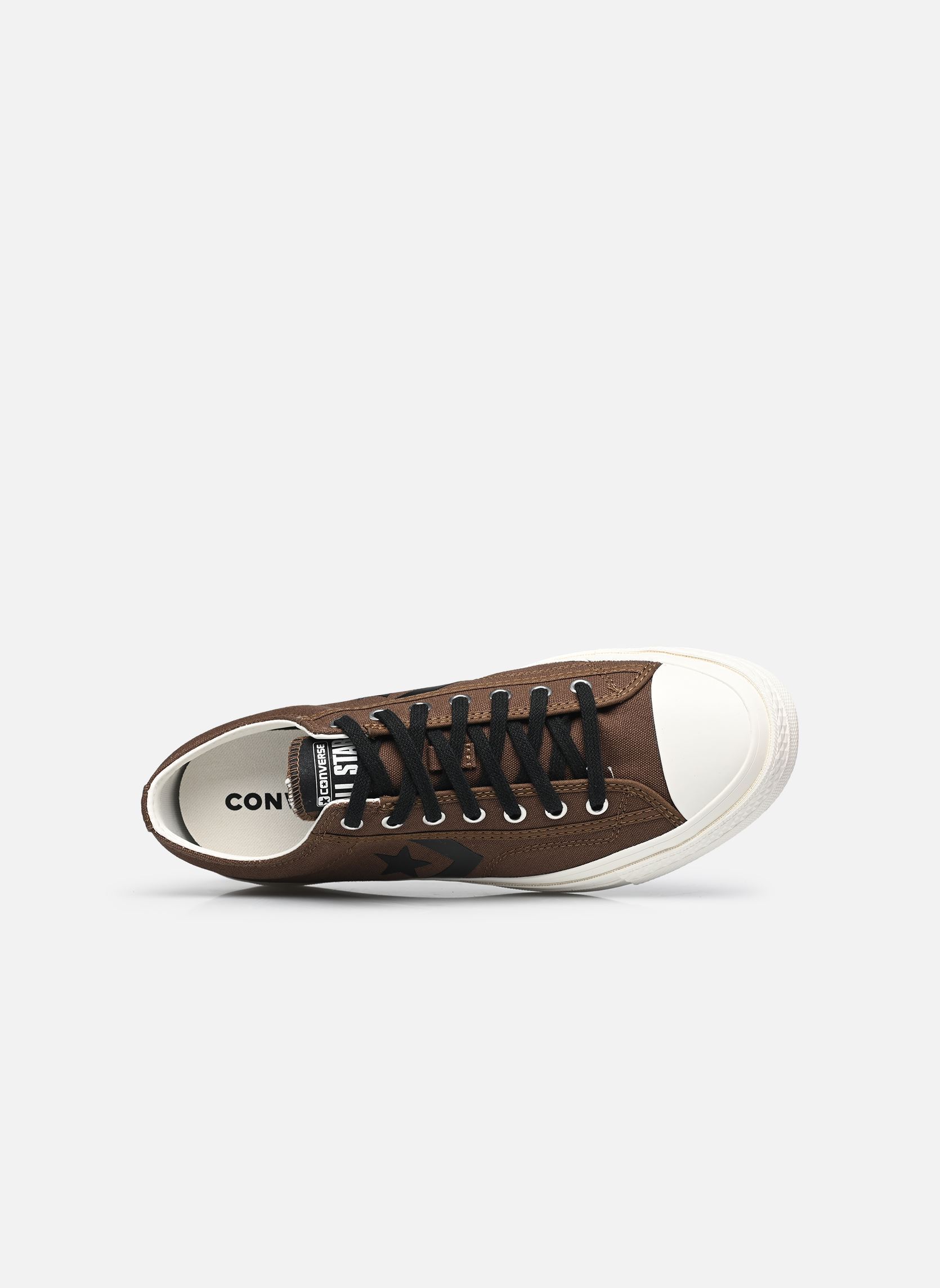 Baskets toile Star Player 76 Ox M homme marron Converse Baskets toile Star Player 76 Ox M homme marron GROUNDED / BLACK