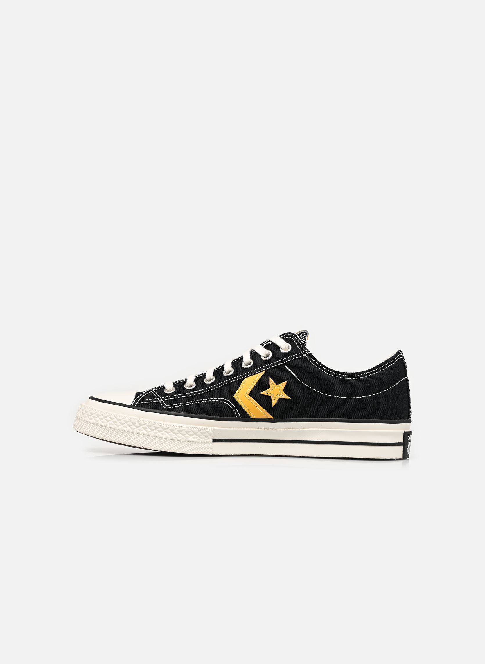 Baskets toile Star Player 76 Ox M homme noir Converse Baskets toile Star Player 76 Ox M homme noir BLACK/GOLD PALM
