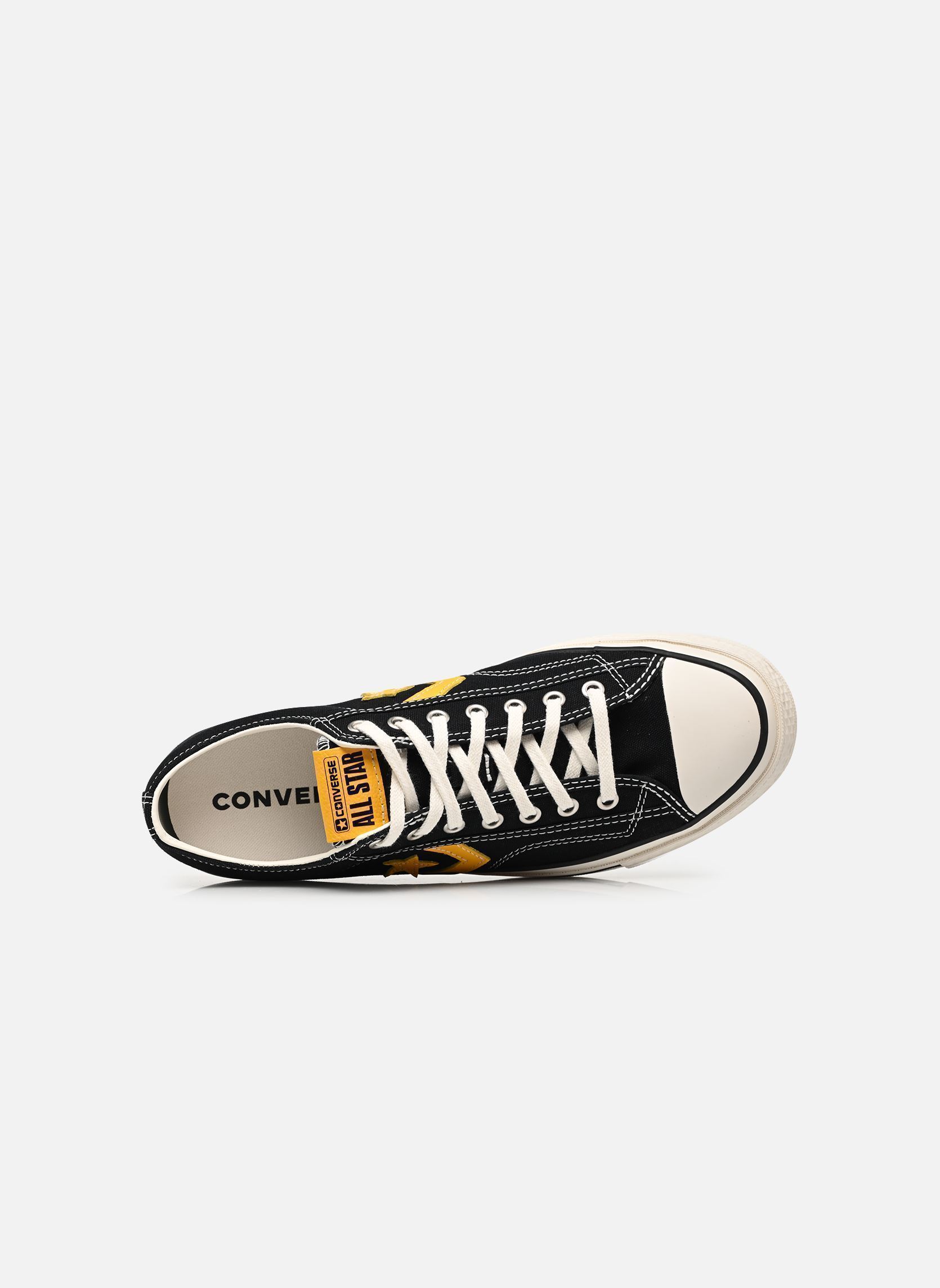 Baskets toile Star Player 76 Ox M homme noir Converse Baskets toile Star Player 76 Ox M homme noir BLACK/GOLD PALM