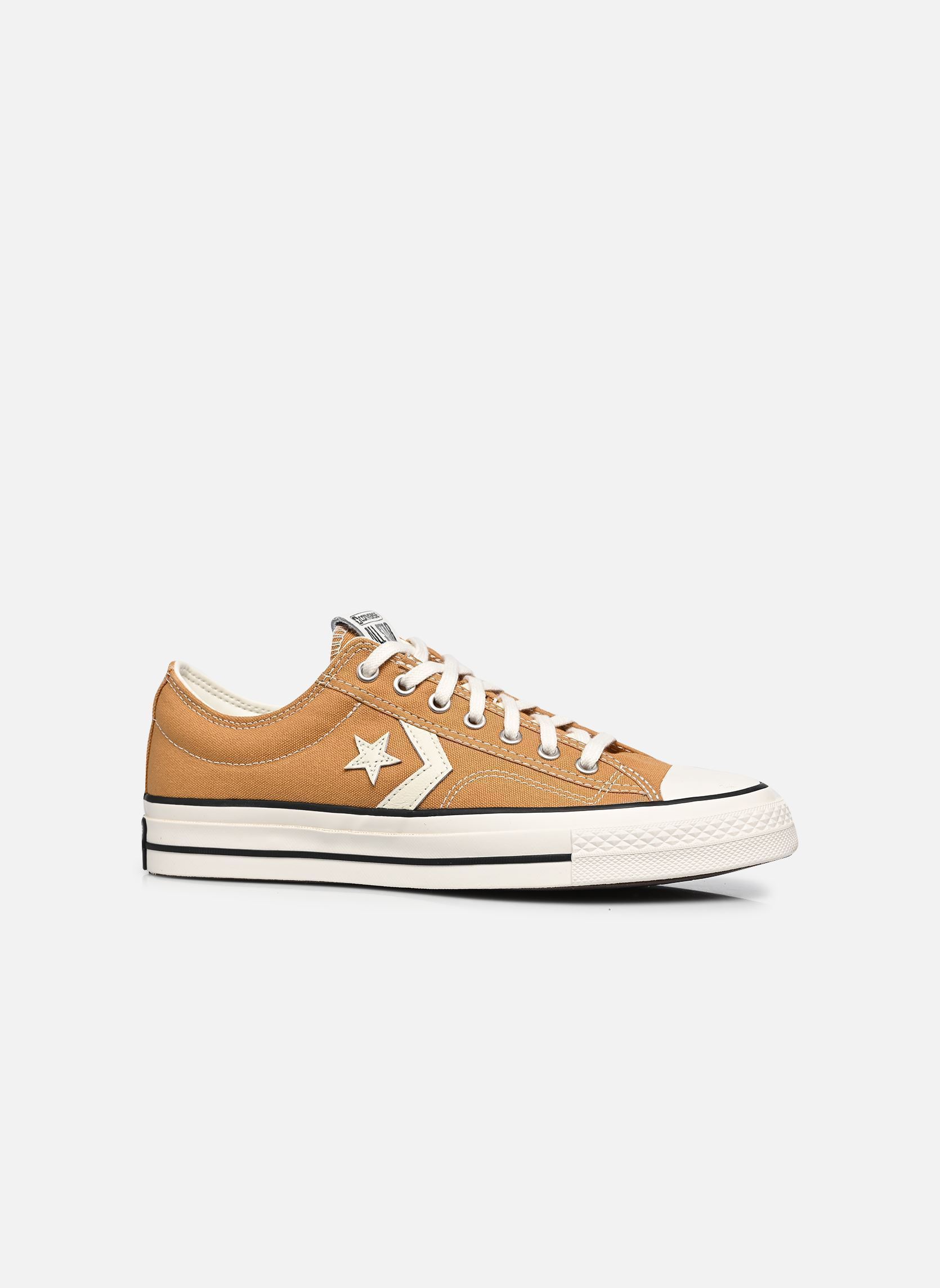 Baskets toile Star Player 76 Ox M homme marron Converse Baskets toile Star Player 76 Ox M homme marron HONEY STICK/EGRET