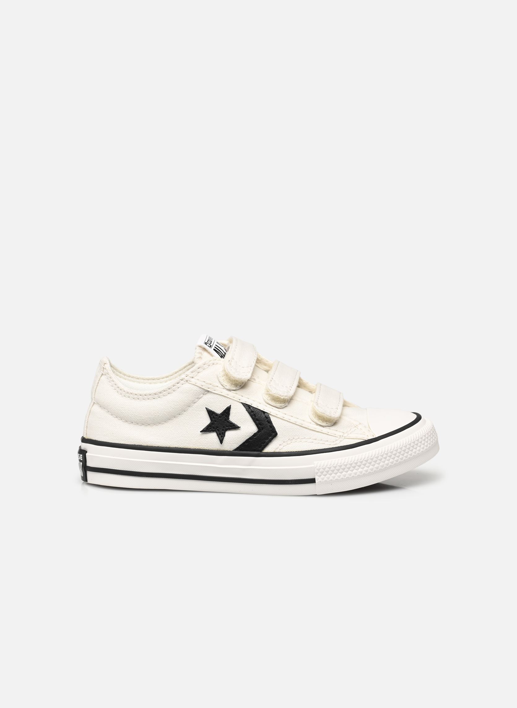 Baskets basses Star Player 76 3V Ox blanc Converse Baskets basses Star Player 76 3V Ox blanc Vintage White/Black